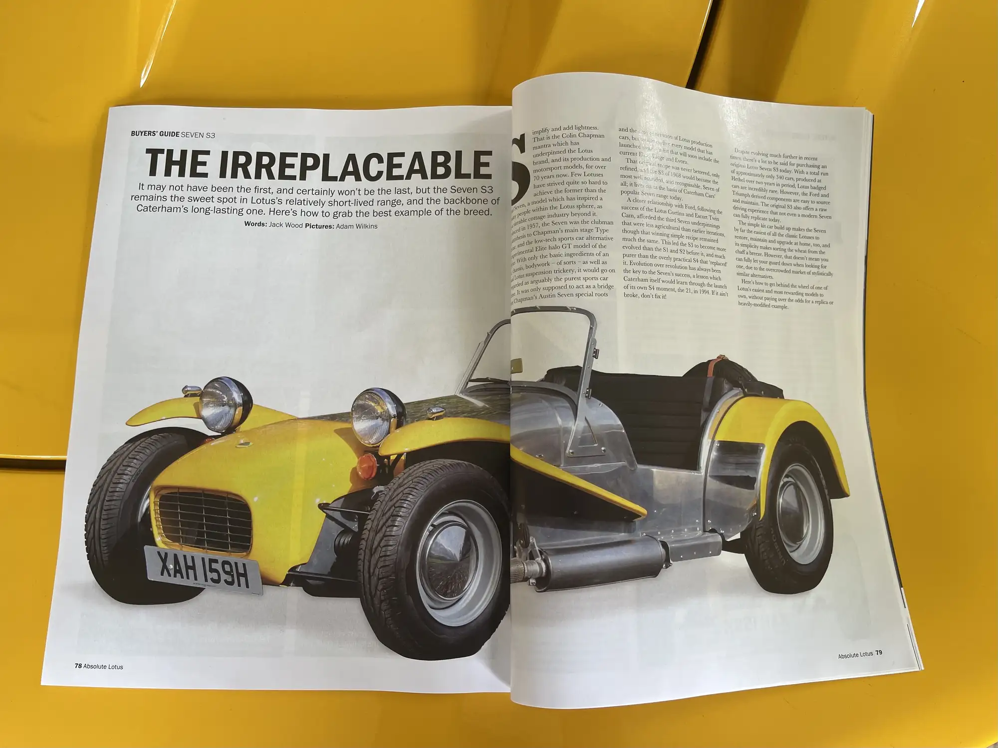 1970 Lotus 7 Series 3-Sold