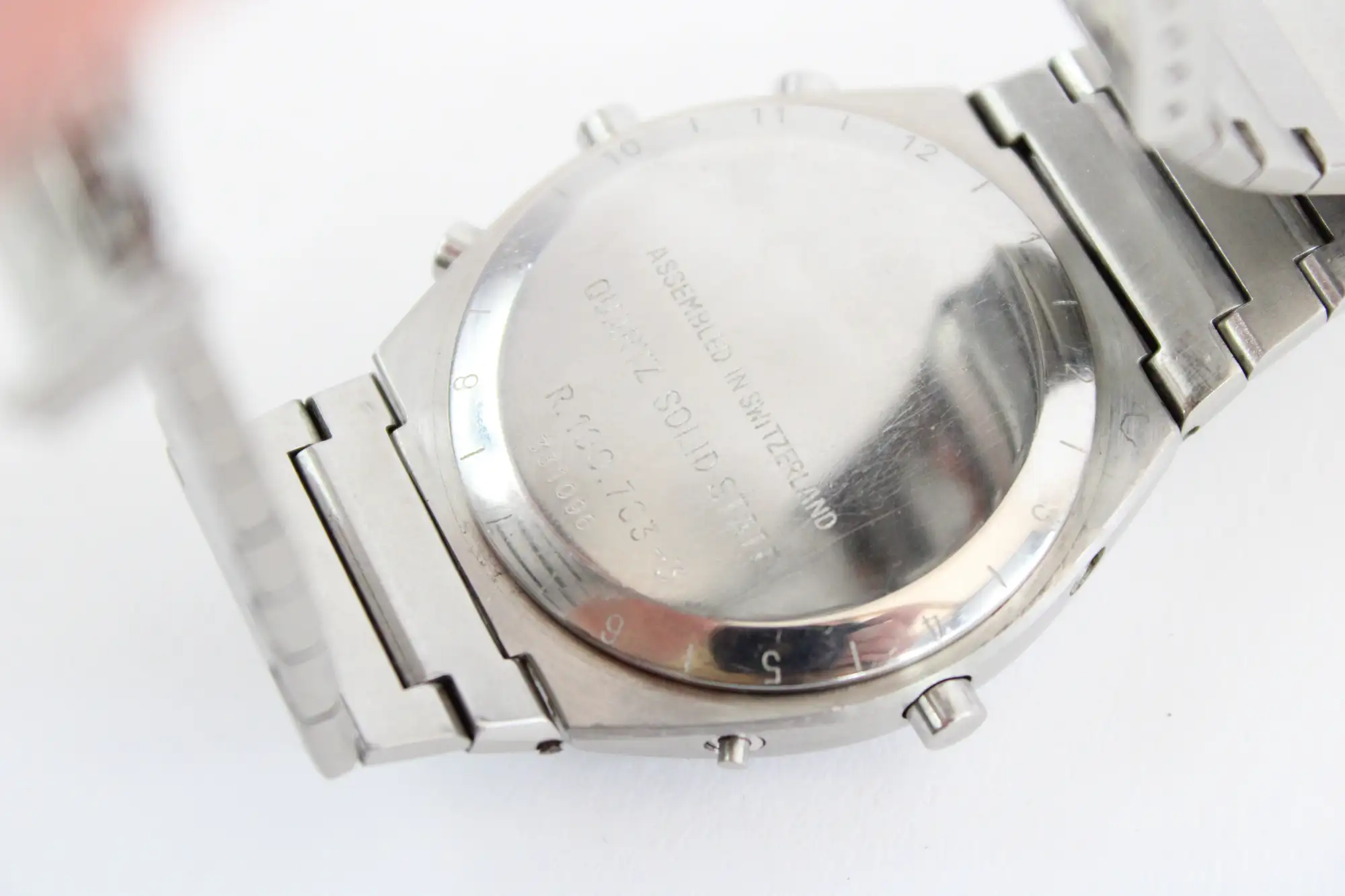 1977-78 Heuer Ferrari Chronosplit 102.703 Quartz LCD Watch 1-For Sale