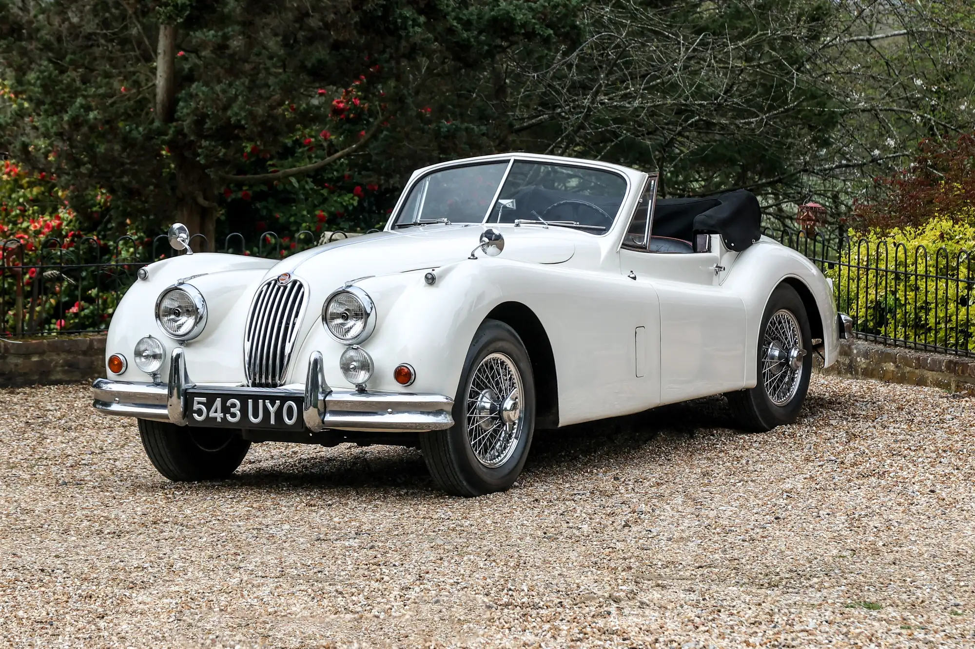 1956 Jaguar XK140 Drophead Coupé - Factory SE & Automatic Tr-Sold