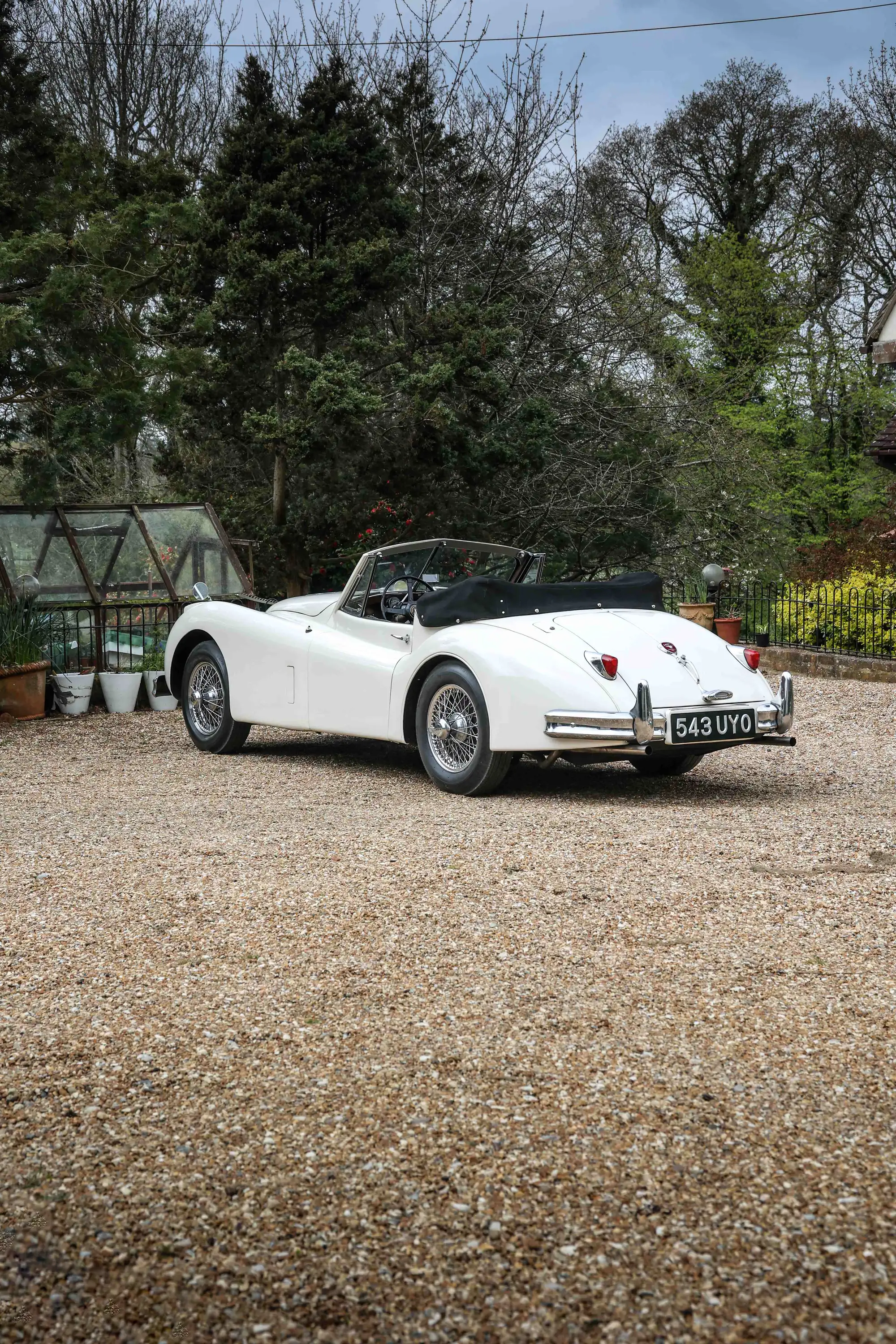 1956 Jaguar XK140 Drophead Coupé - Factory SE & Automatic Tr-Sold
