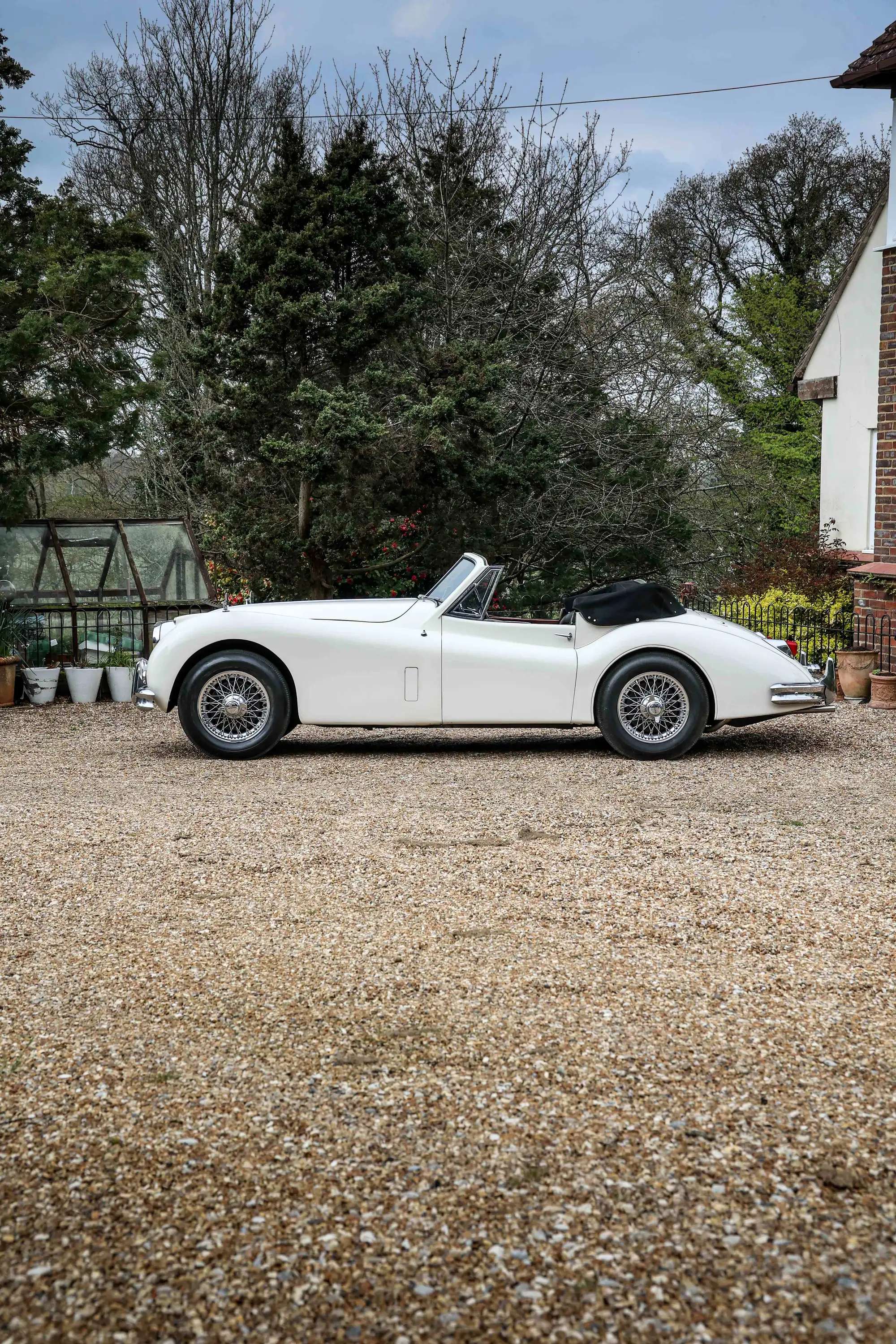 1956 Jaguar XK140 Drophead Coupé - Factory SE & Automatic Tr-Sold