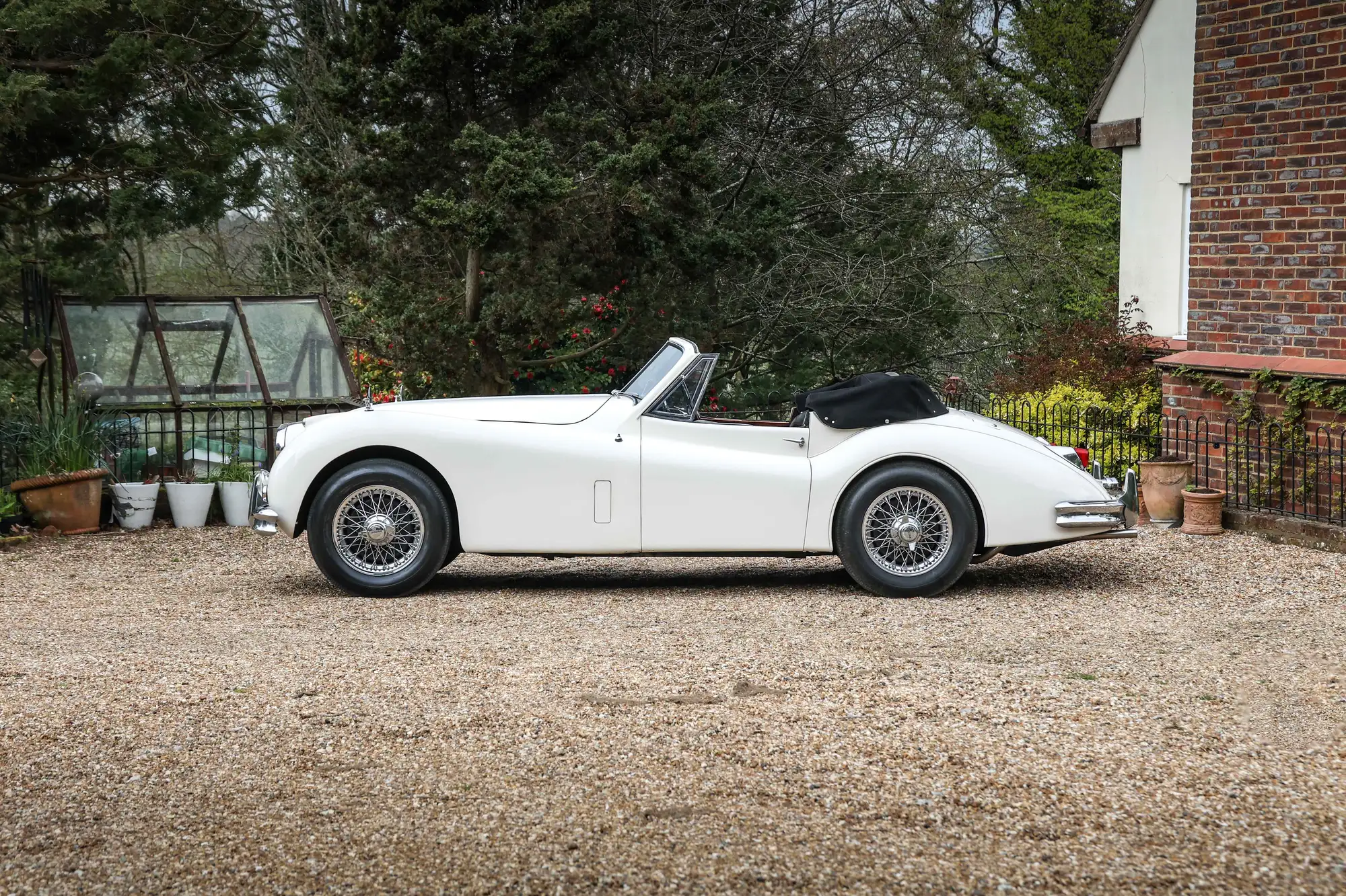 1956 Jaguar XK140 Drophead Coupé - Factory SE & Automatic Tr-Sold