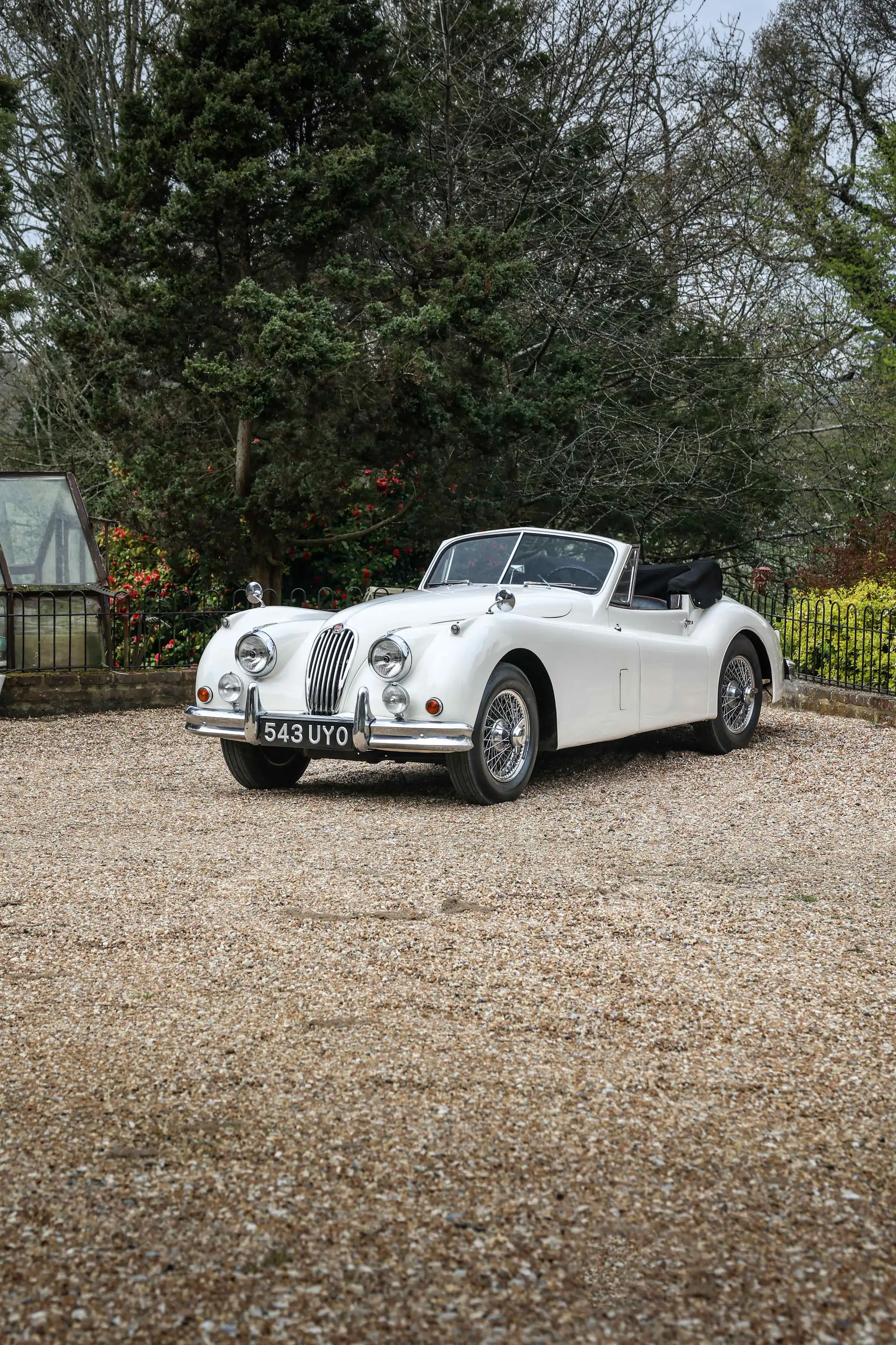 1956 Jaguar XK140 Drophead Coupé - Factory SE & Automatic Tr-Sold