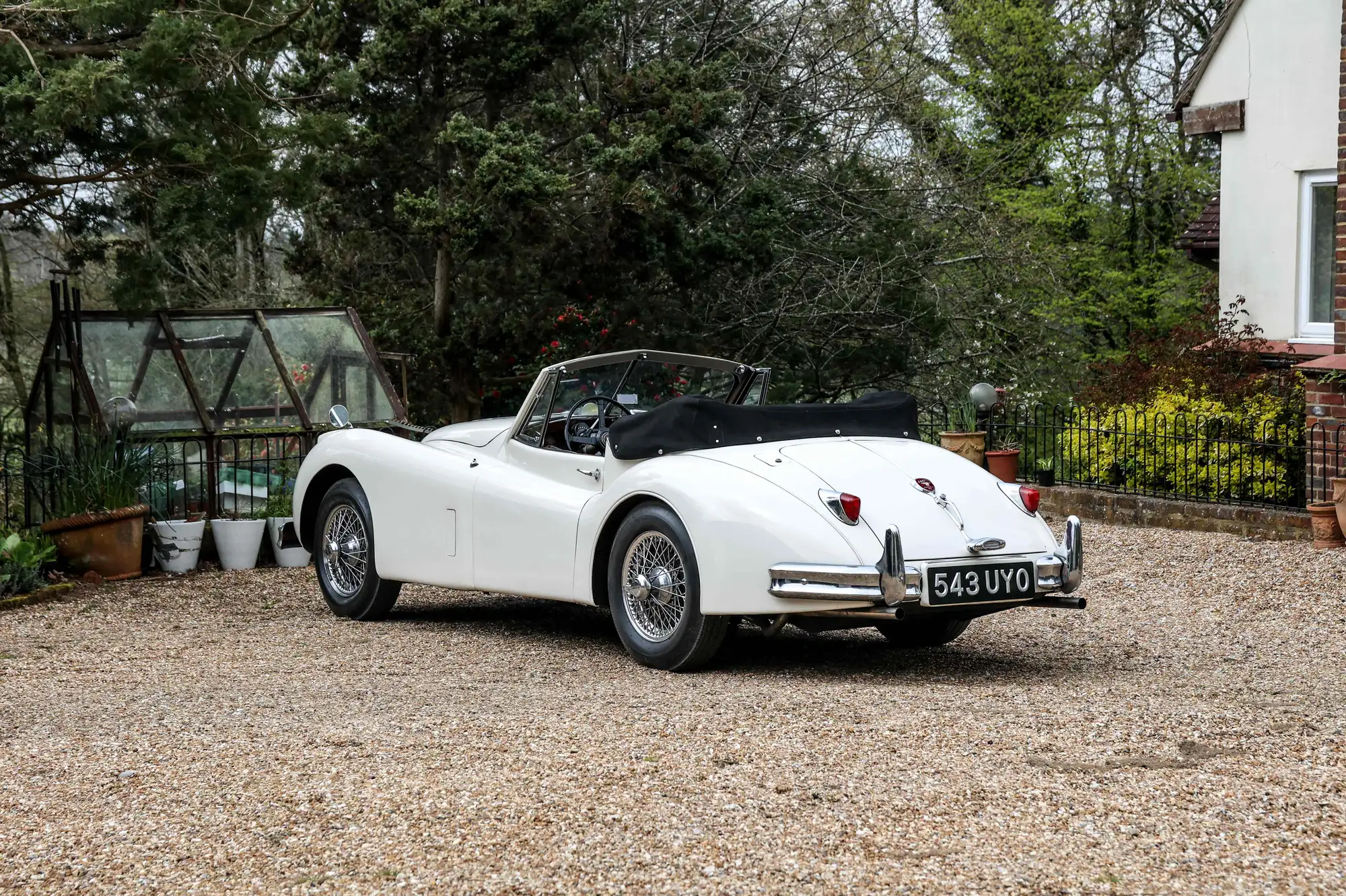 1956 Jaguar XK140 Drophead Coup&eacute; - Factory SE & Automatic Tr-Sold