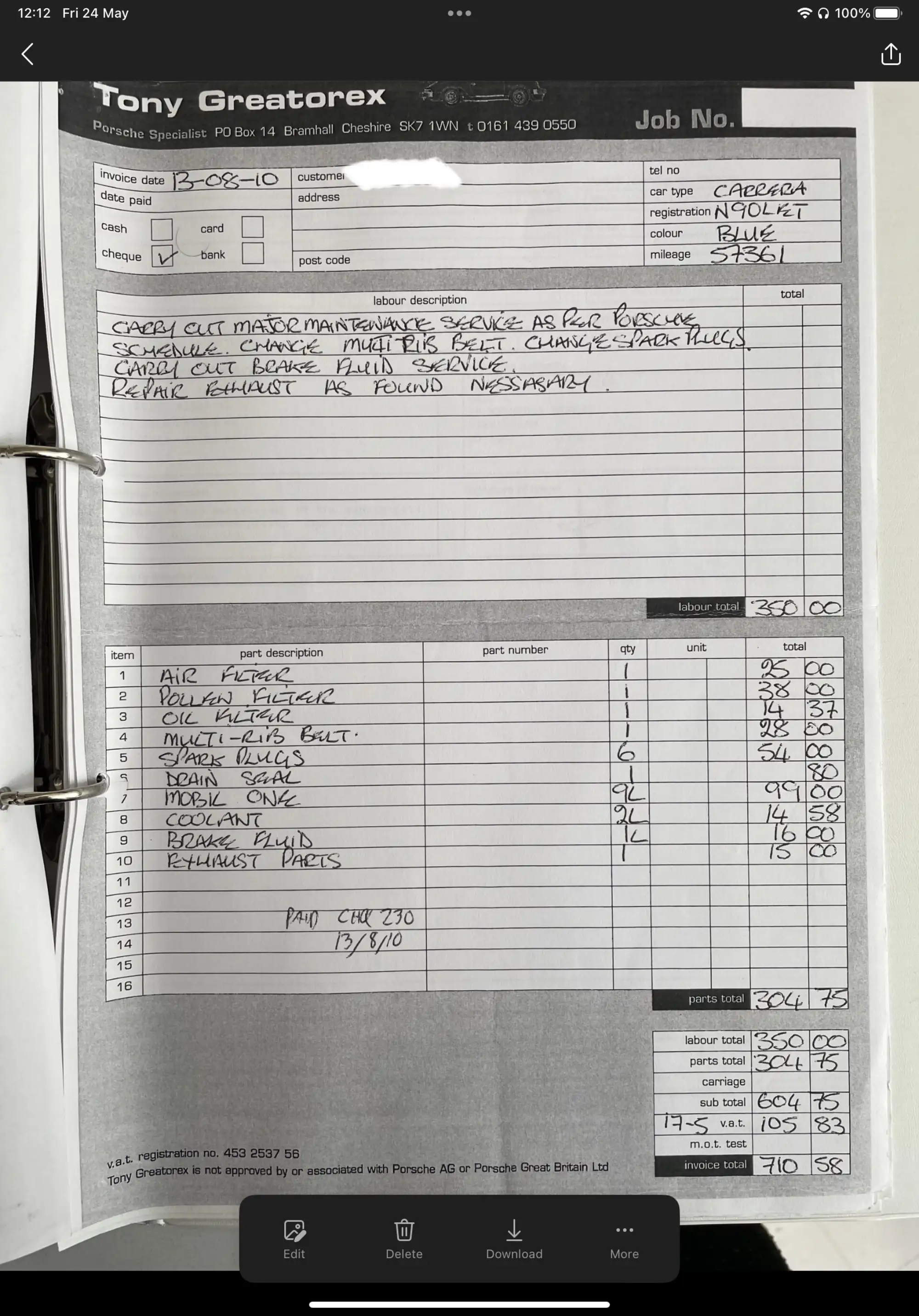 2004 Porsche 911 Carerra 2 997-Sold