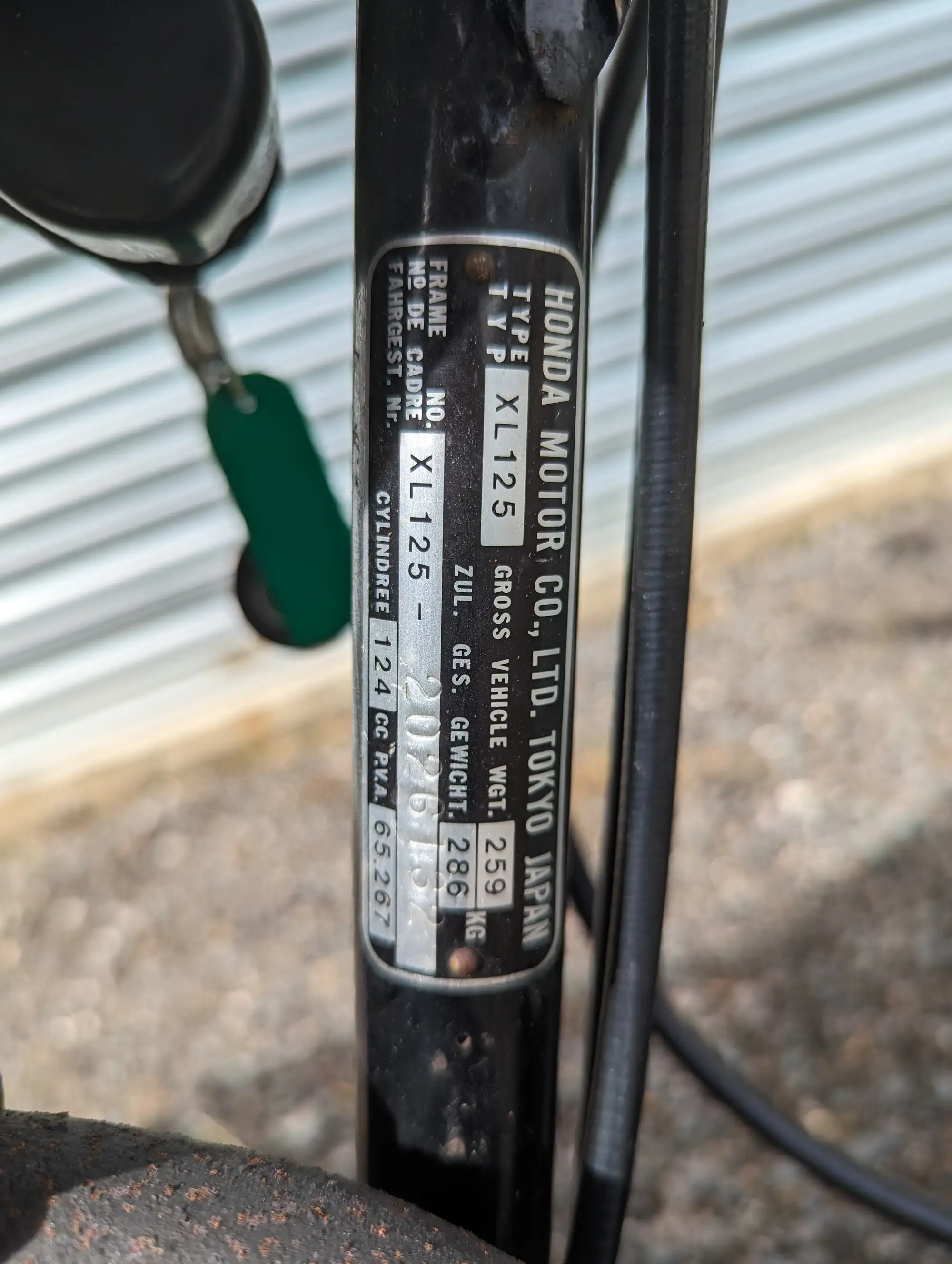 1978 Honda XL125-Sold