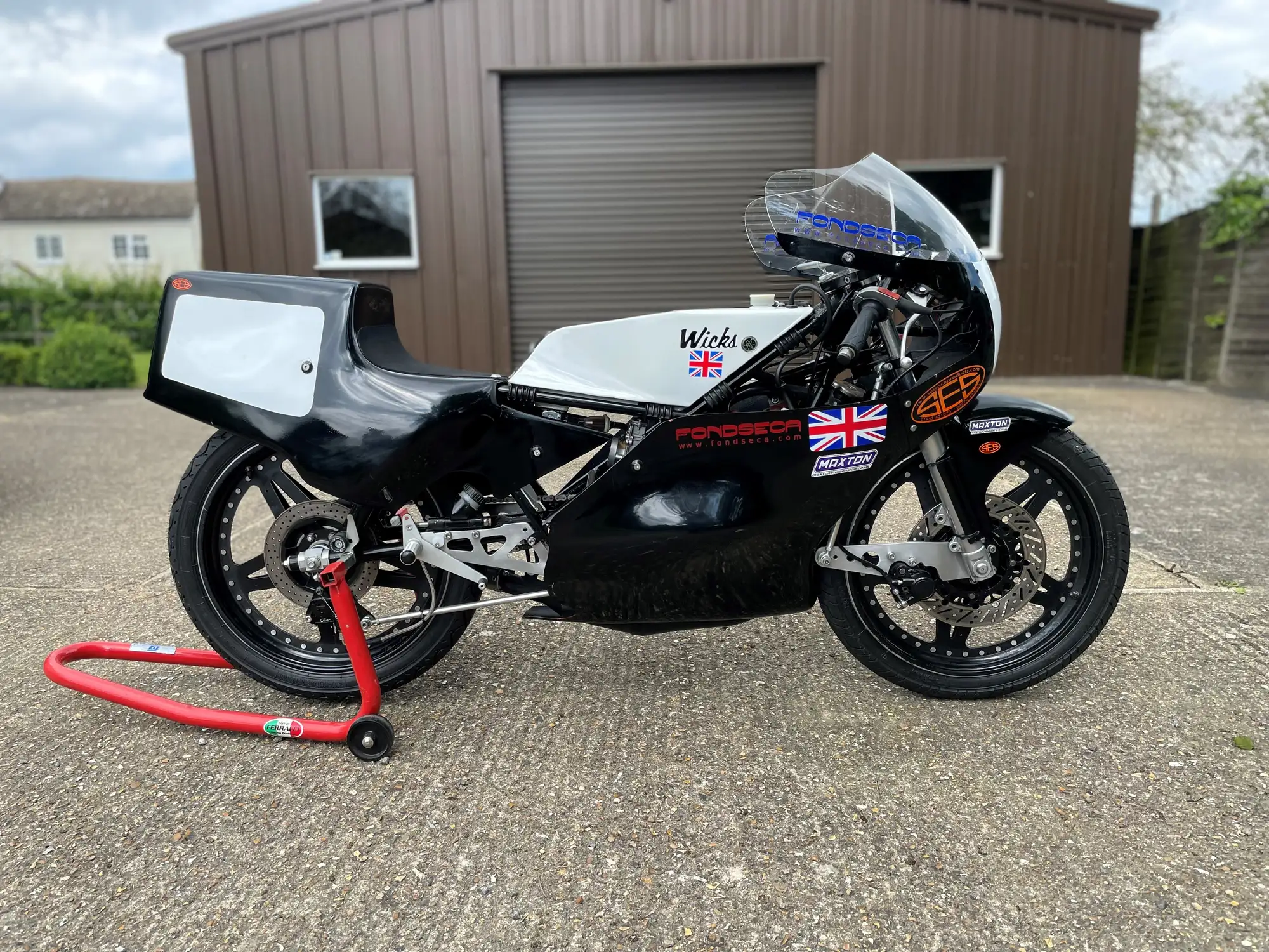 c.1985 Wick Yamaha TZ80 80cc-Sold
