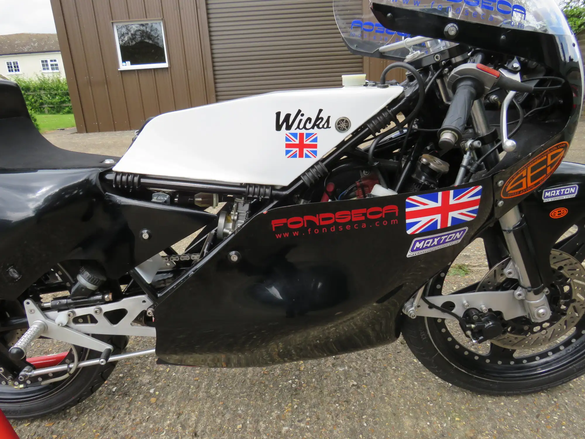 c.1985 Wick Yamaha TZ80 80cc-Sold