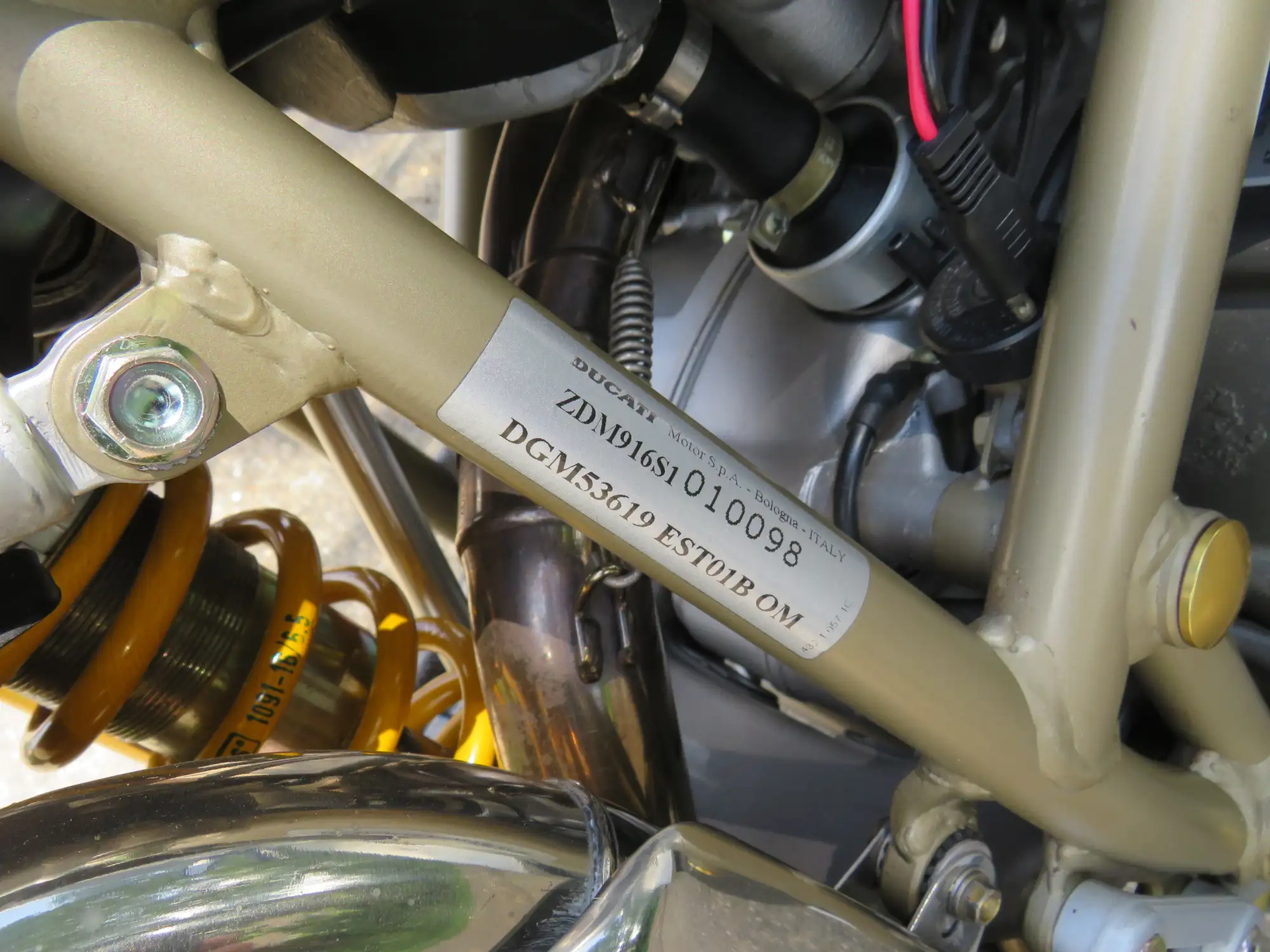 1997 Ducati 916 Senna II 916cc-Sold