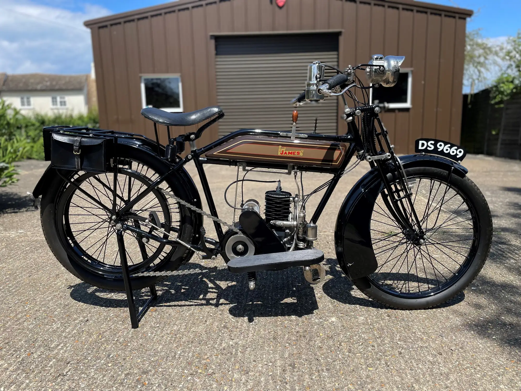1921 James 'Model 8' 2½hp  250cc-Sold