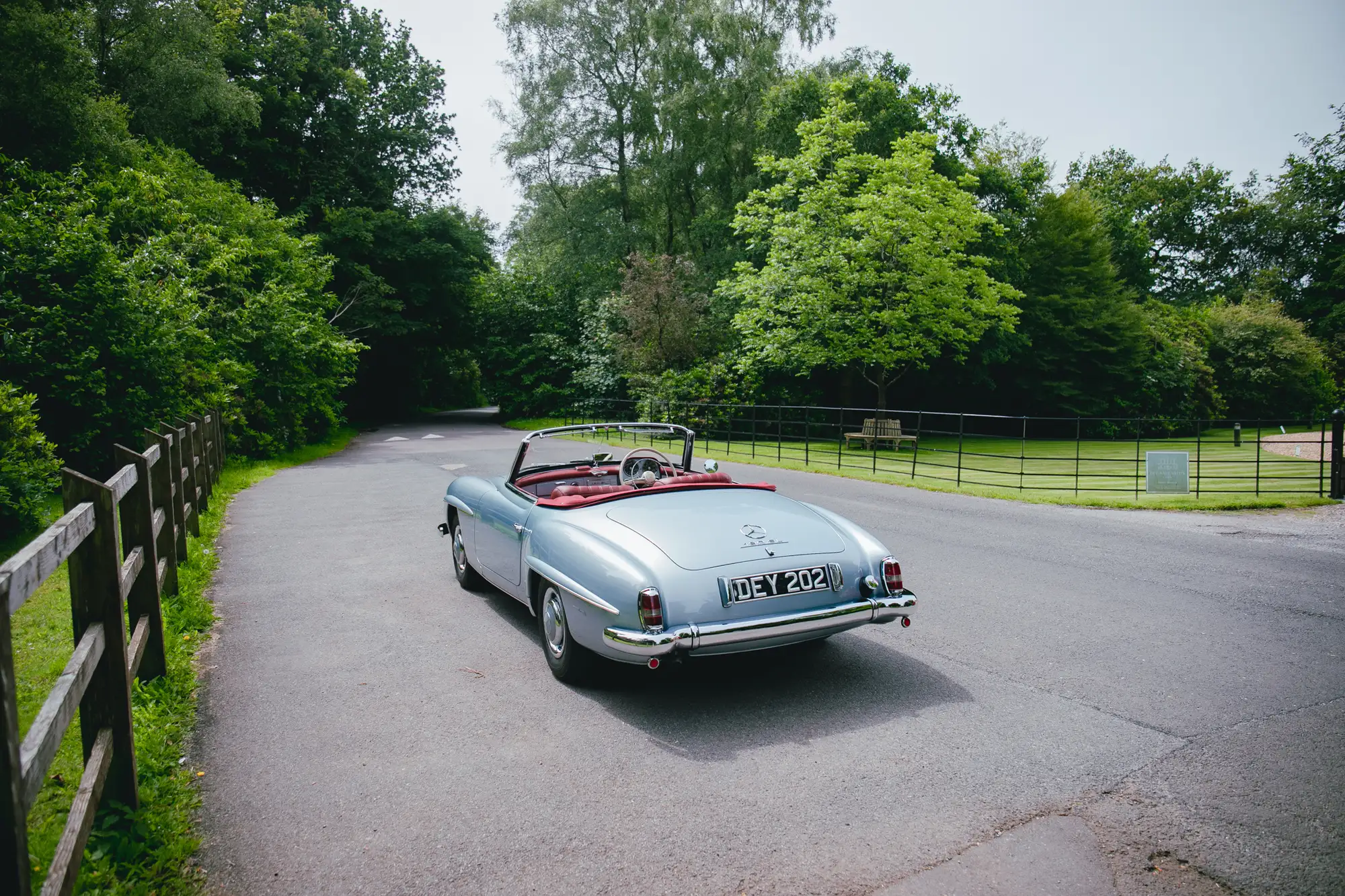 1956 Mercedes-Benz 190 SL Roadster (RHD)-Sold