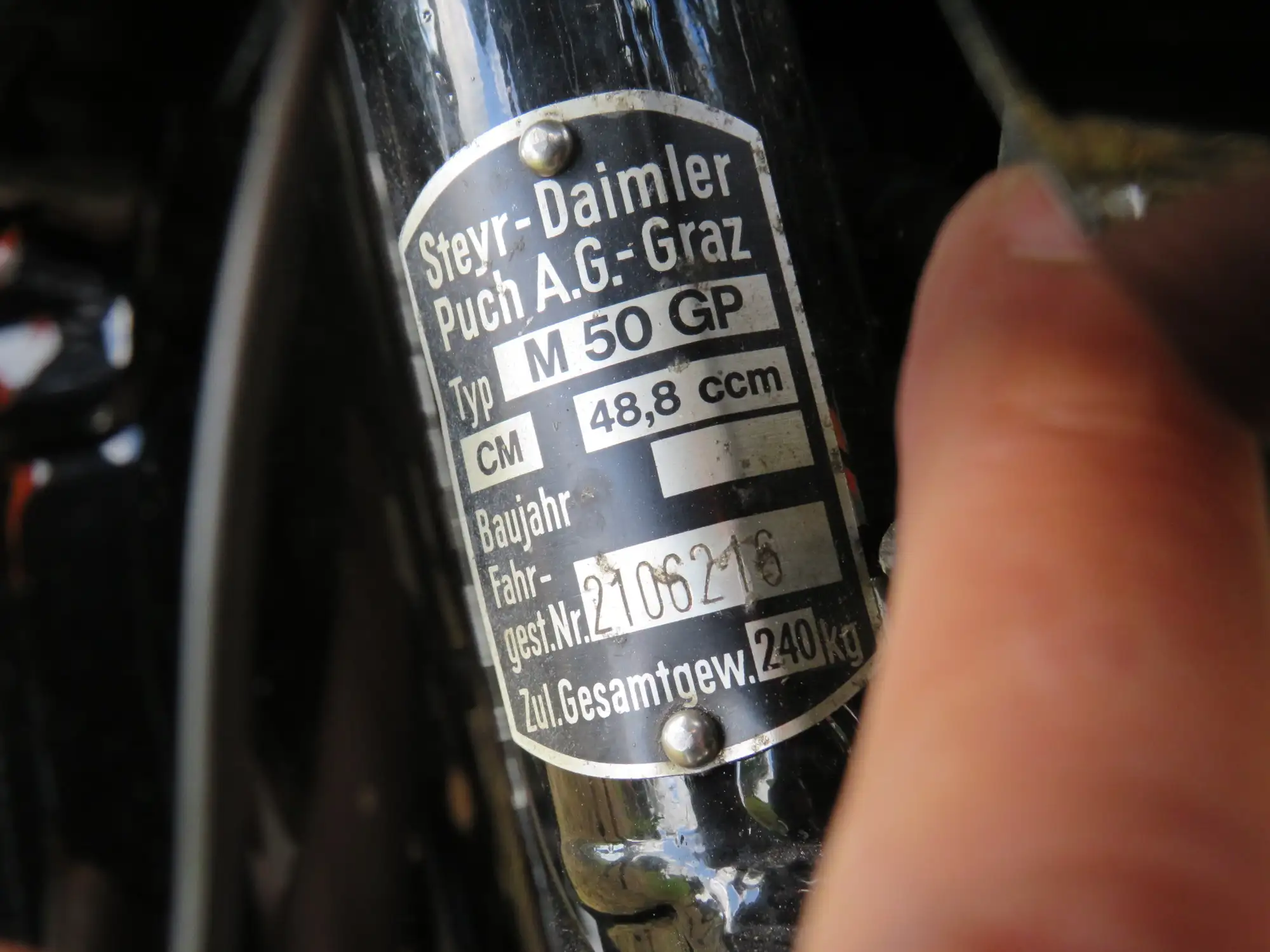 1977 Puch Grand Prix Special 49cc-Sold