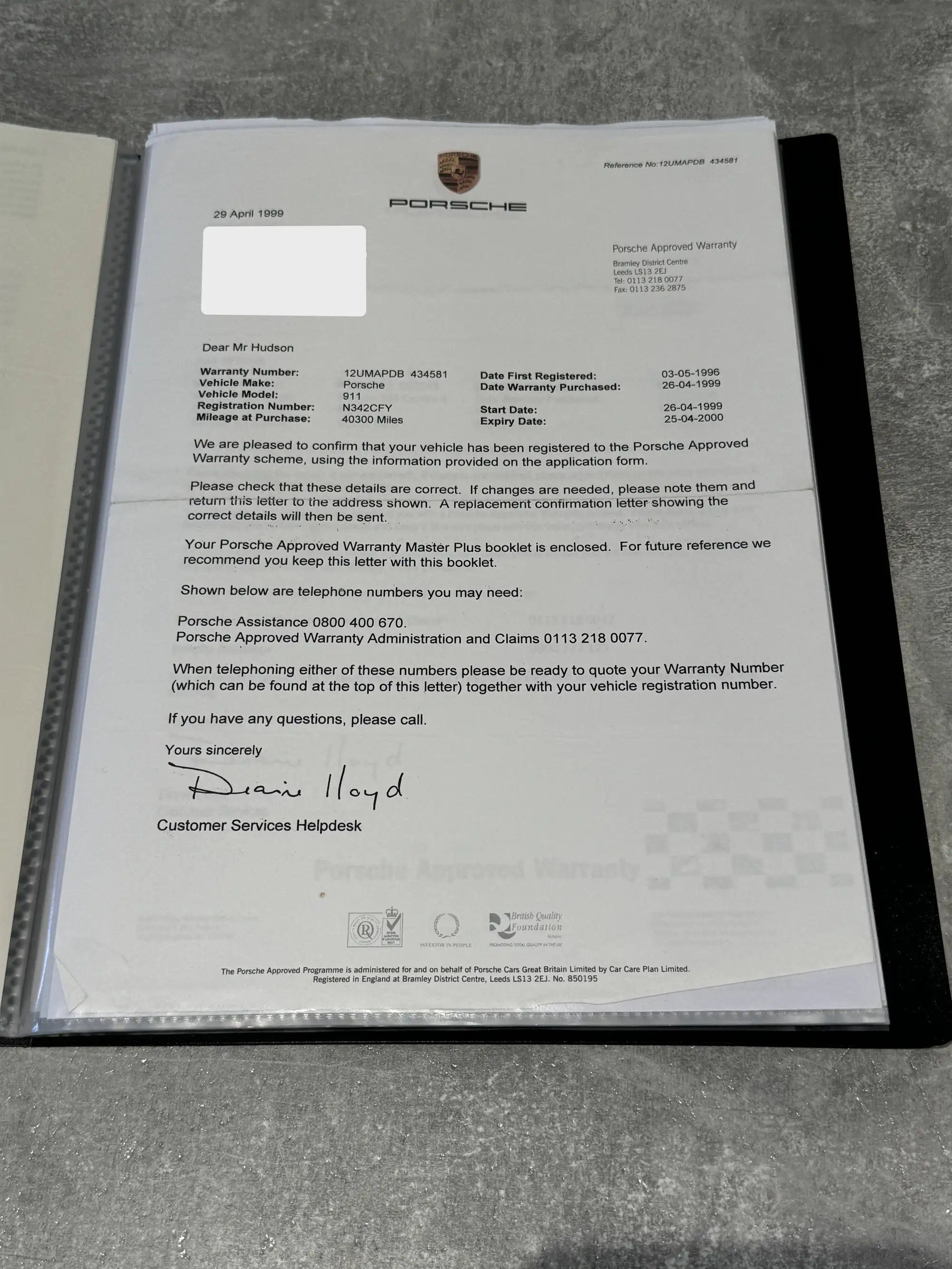 1996 Porsche 993 Carrera 4-Sold