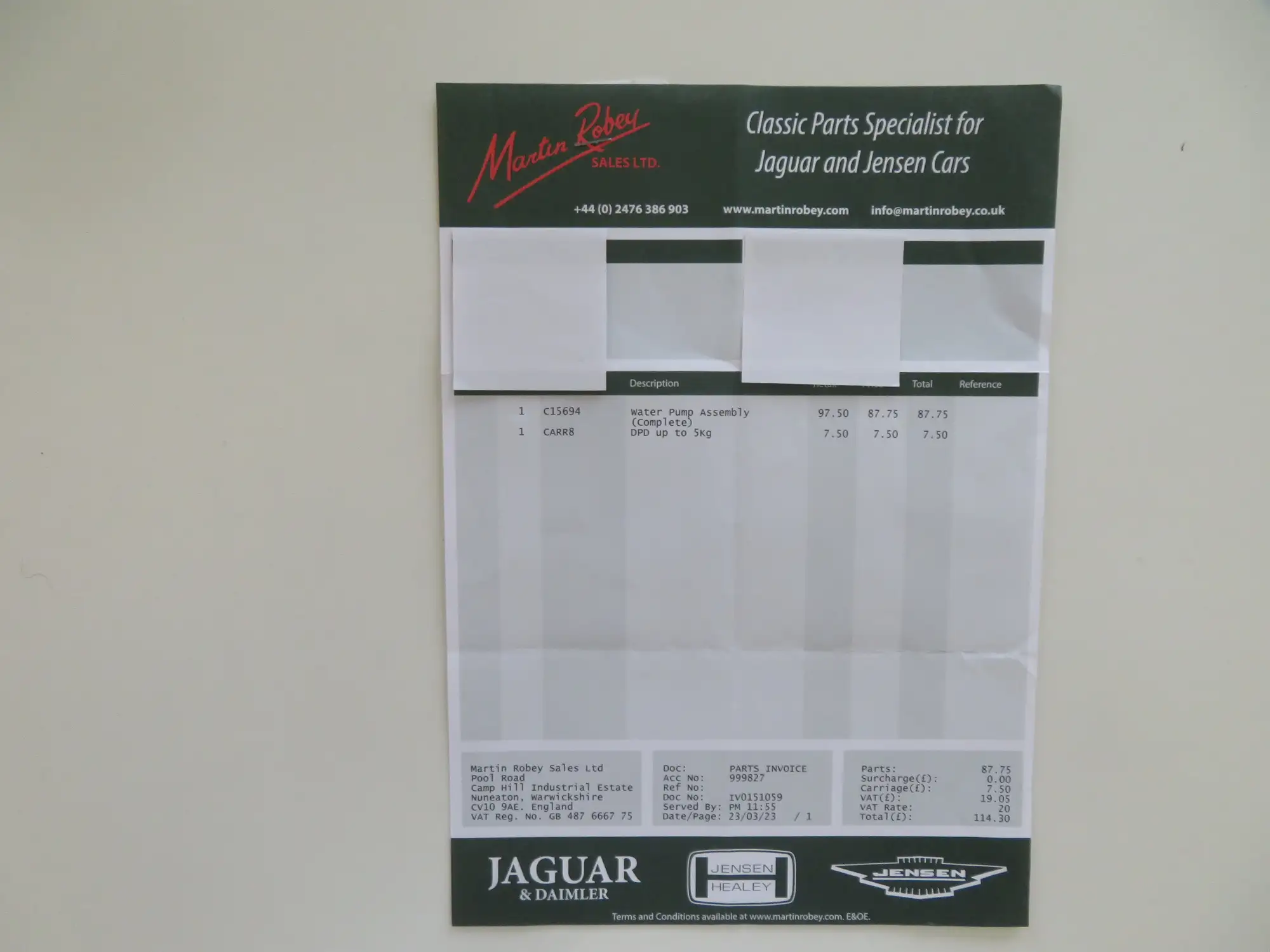 1970/1996 Lister Jaguar 'Knobbly' Evocation-Sold