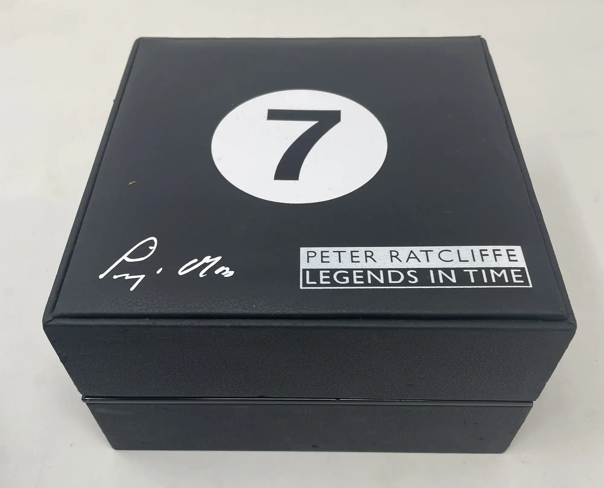 Hand-Signed Stirling Moss Ferrari 250 SWB Quality Chronograp-For Sale