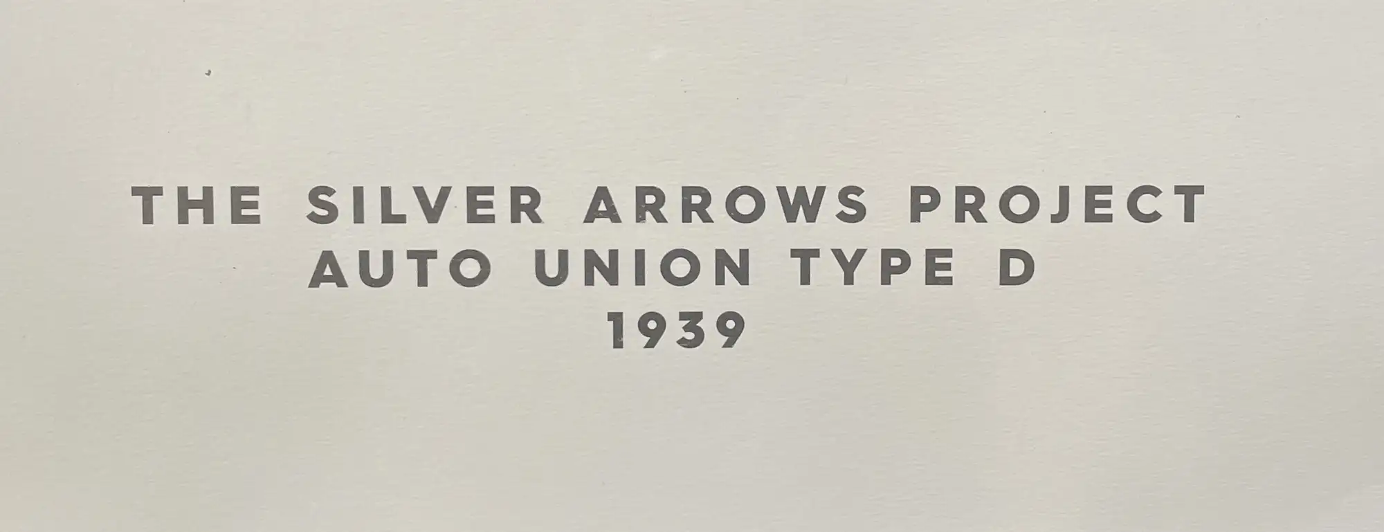 Framed Print of the Sublime Auto Union Type D of 1939-Sold