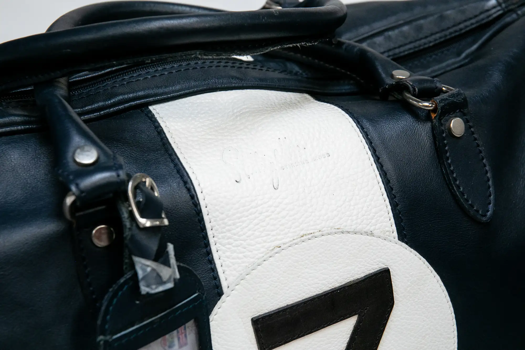 Stirling Moss Leather Race Bag-Sold