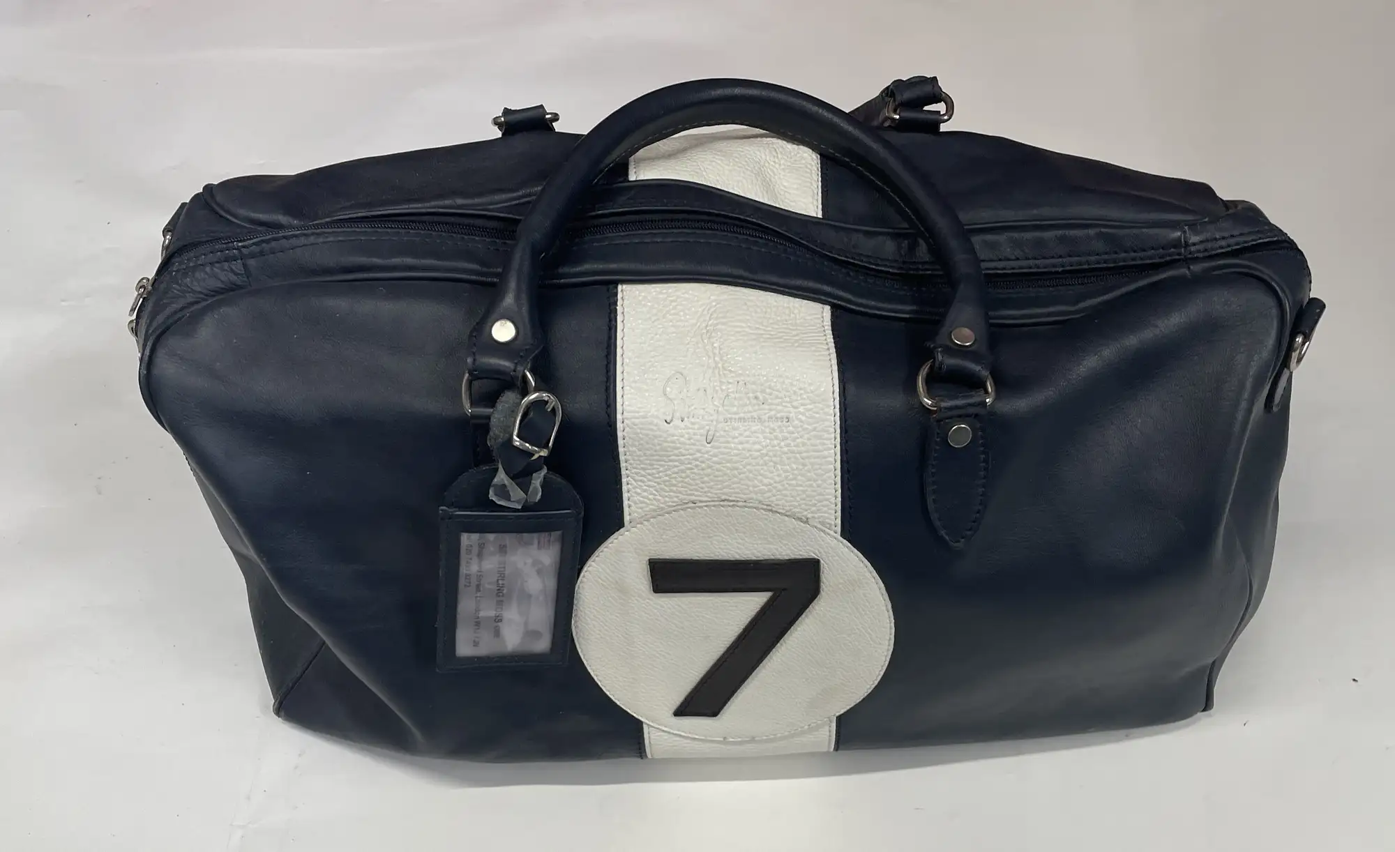 Stirling Moss Leather Race Bag-Sold
