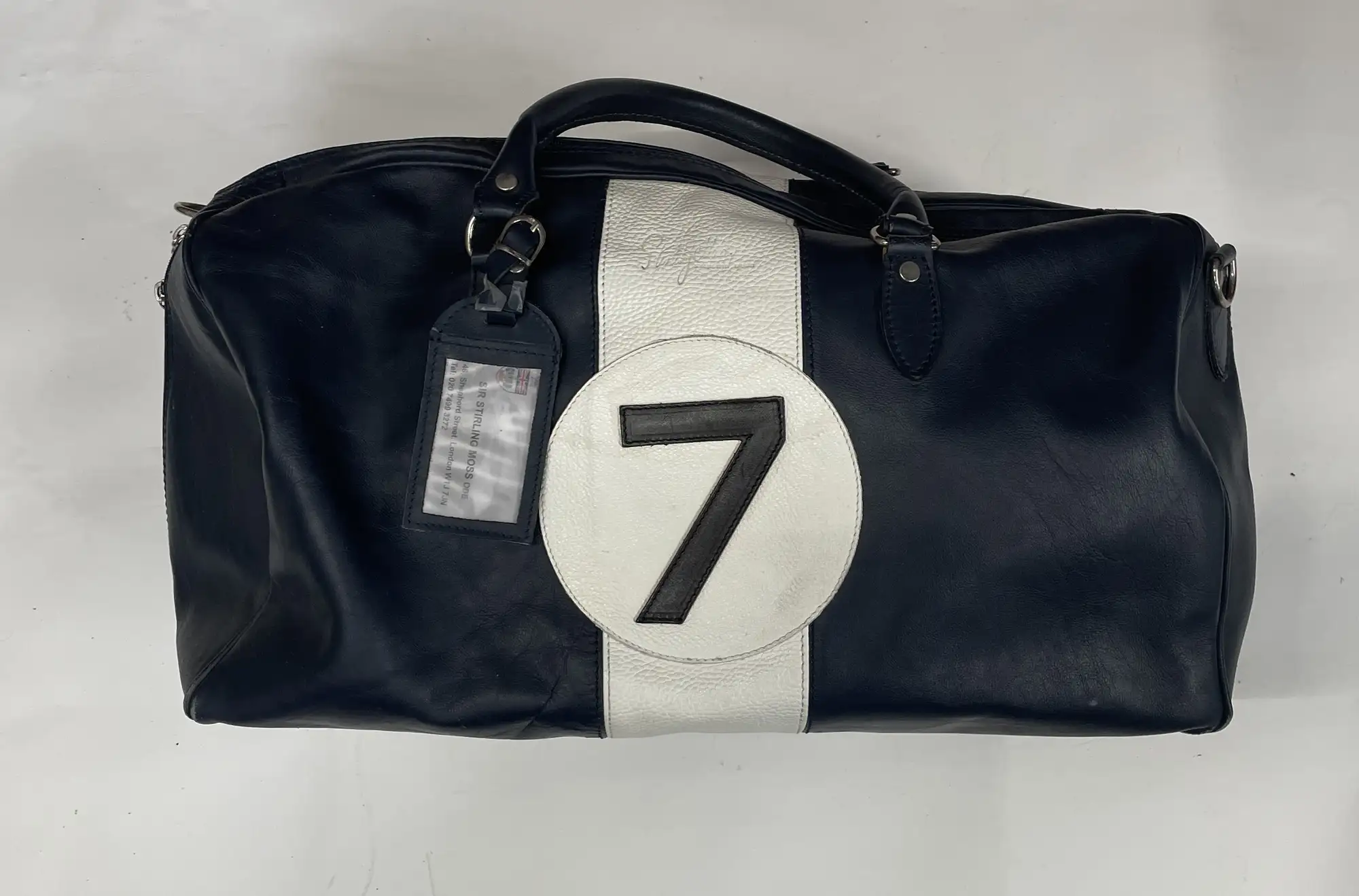 Stirling Moss Leather Race Bag-Sold