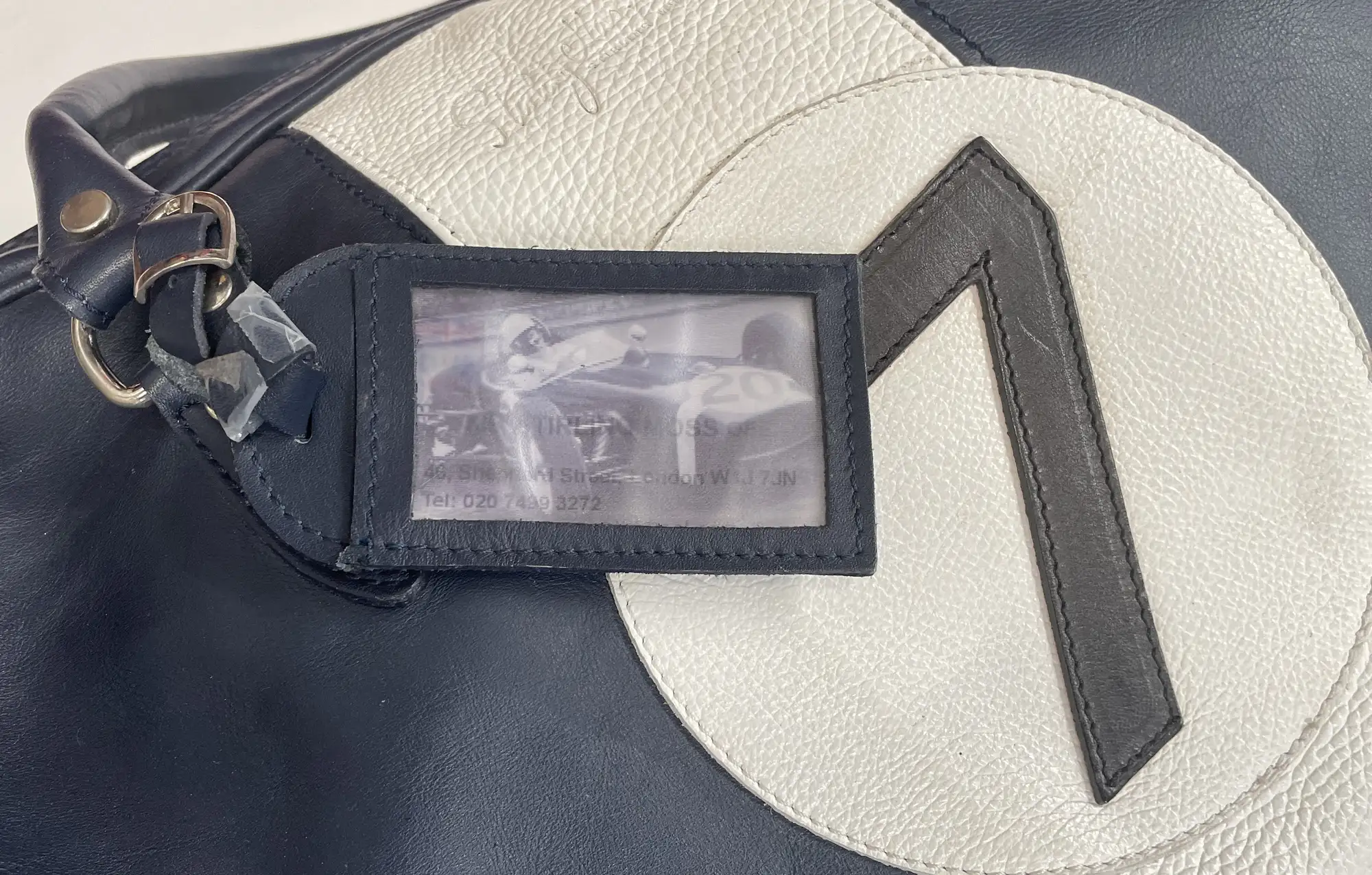 Stirling Moss Leather Race Bag-Sold