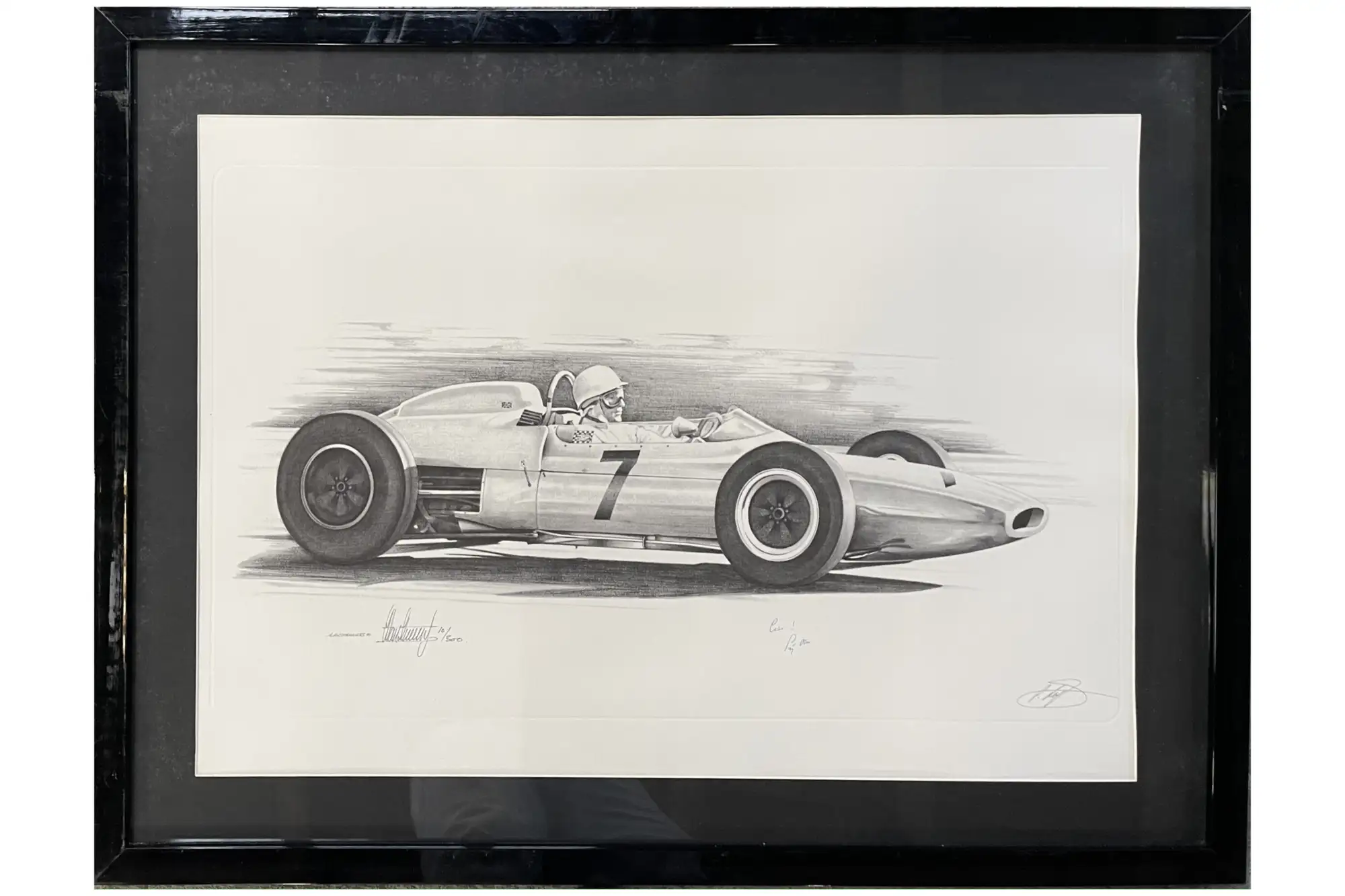 Stirling Moss 'My Last Race' By Alan Stammers-Sold