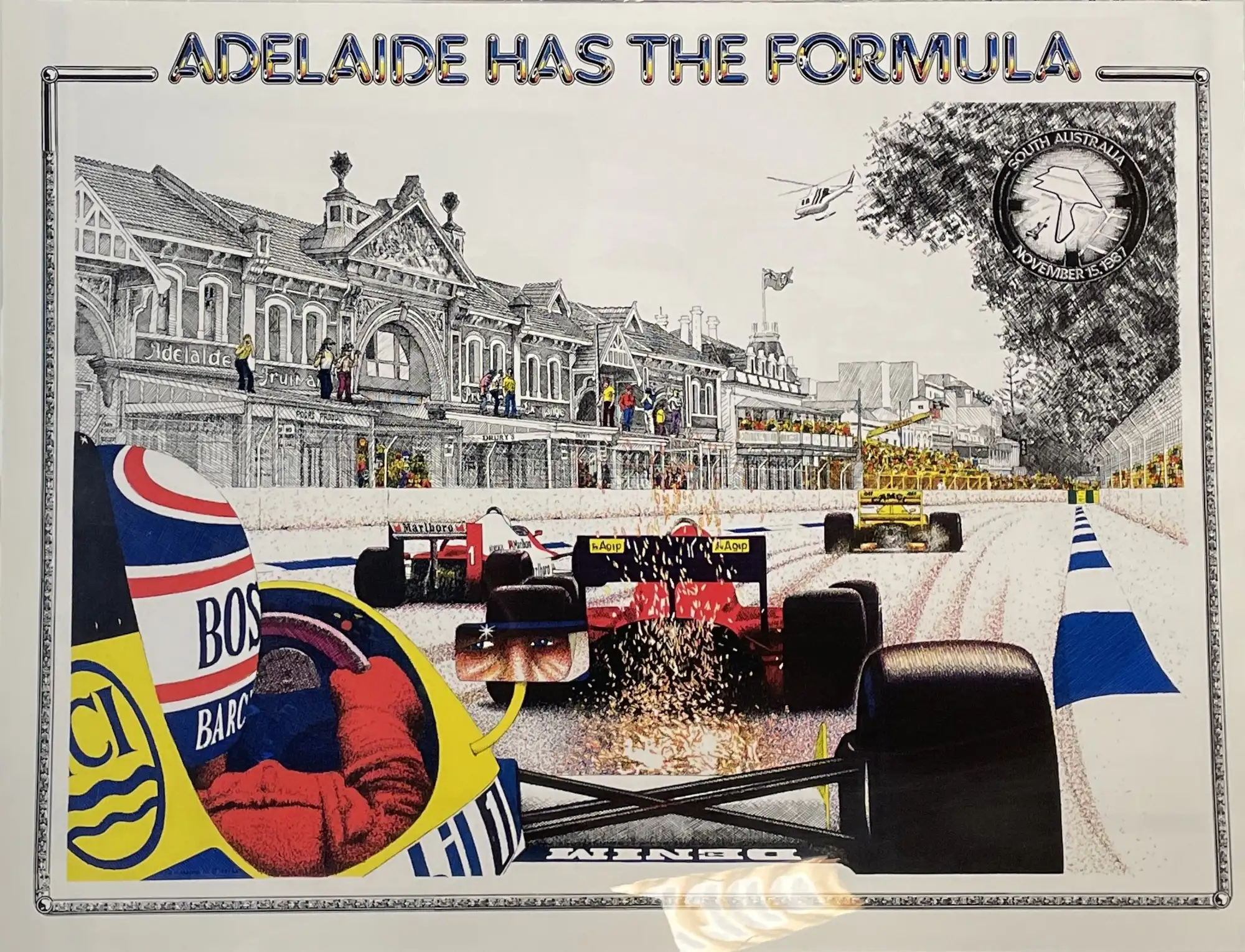 A Very Rare and Complete Set of Seven Posters From the 1993 -Sold