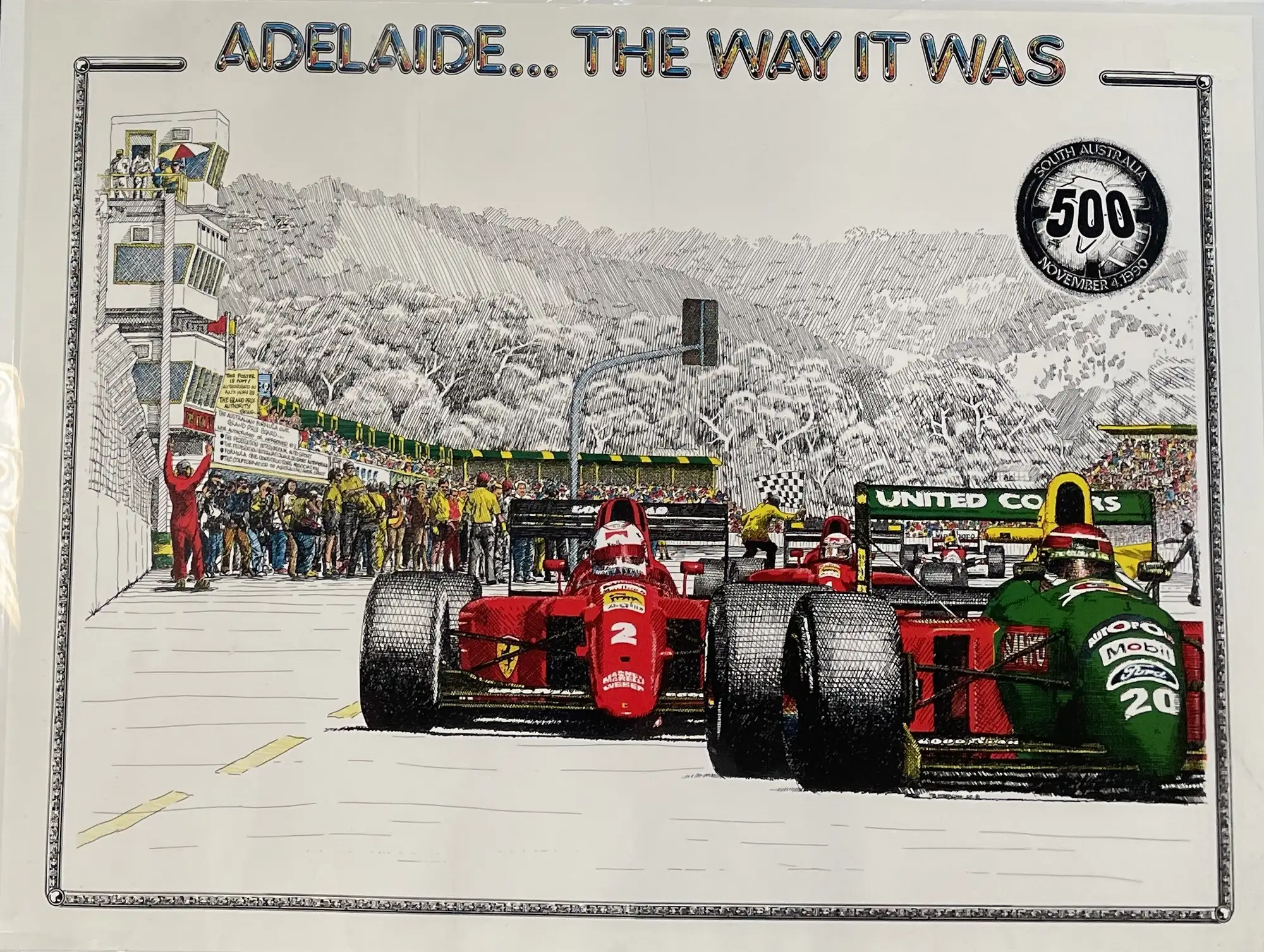 A Very Rare and Complete Set of Seven Posters From the 1993 -Sold