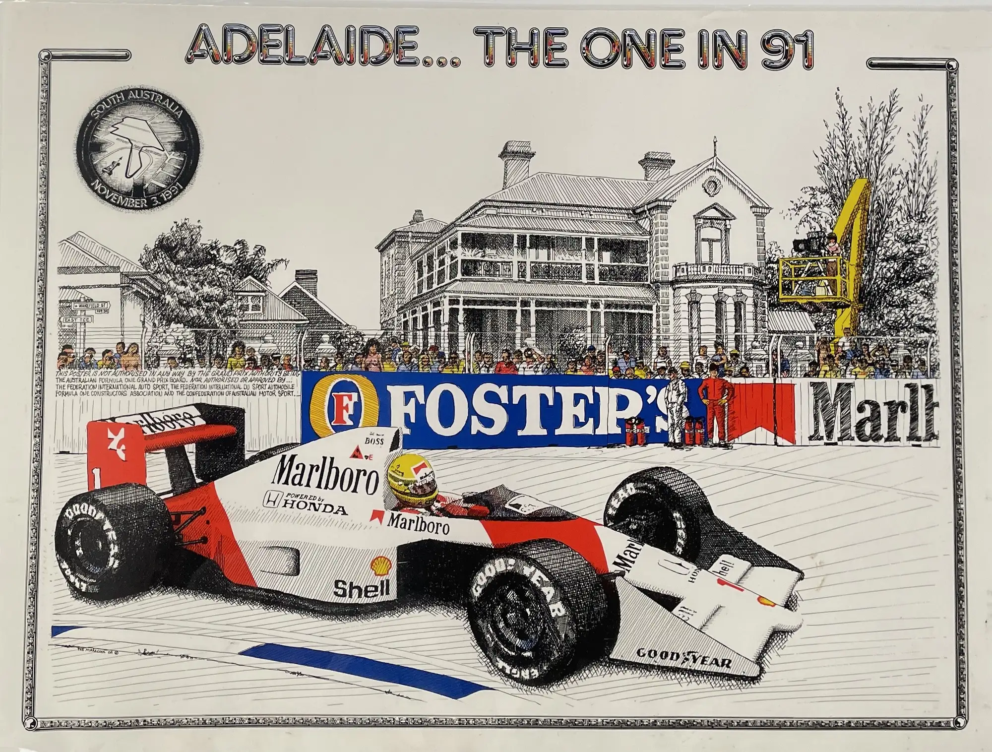 A Very Rare and Complete Set of Seven Posters From the 1993 -Sold