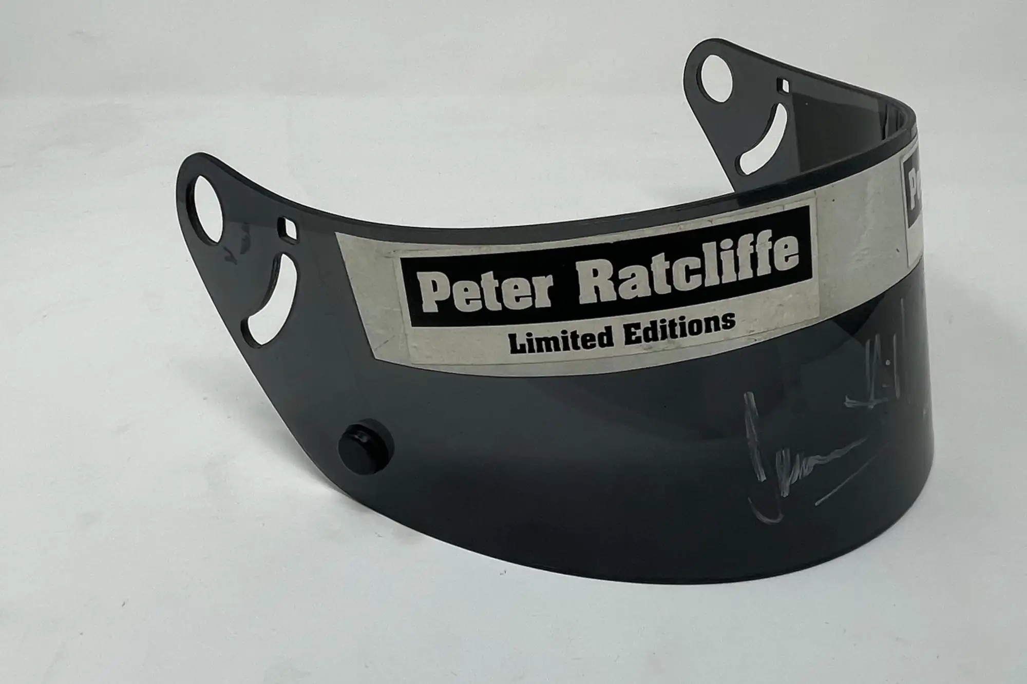Damon Hill-Signed Race-Worn Visor-Sold