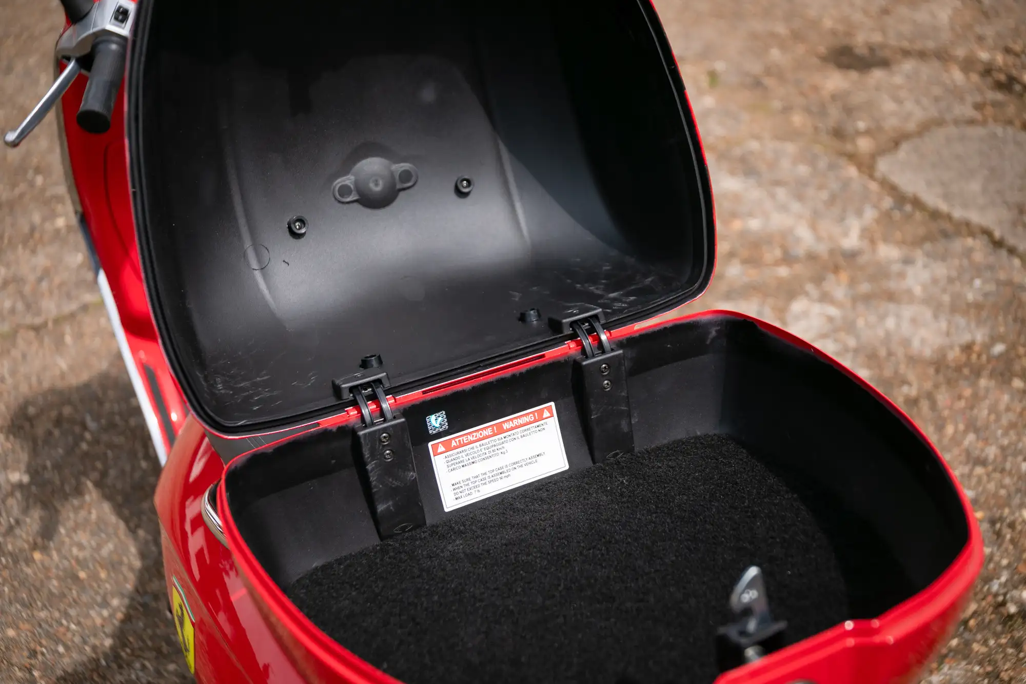 2016 'Ferrari'-Themed Piaggio Primavera 50 2T - 0 Miles-Sold