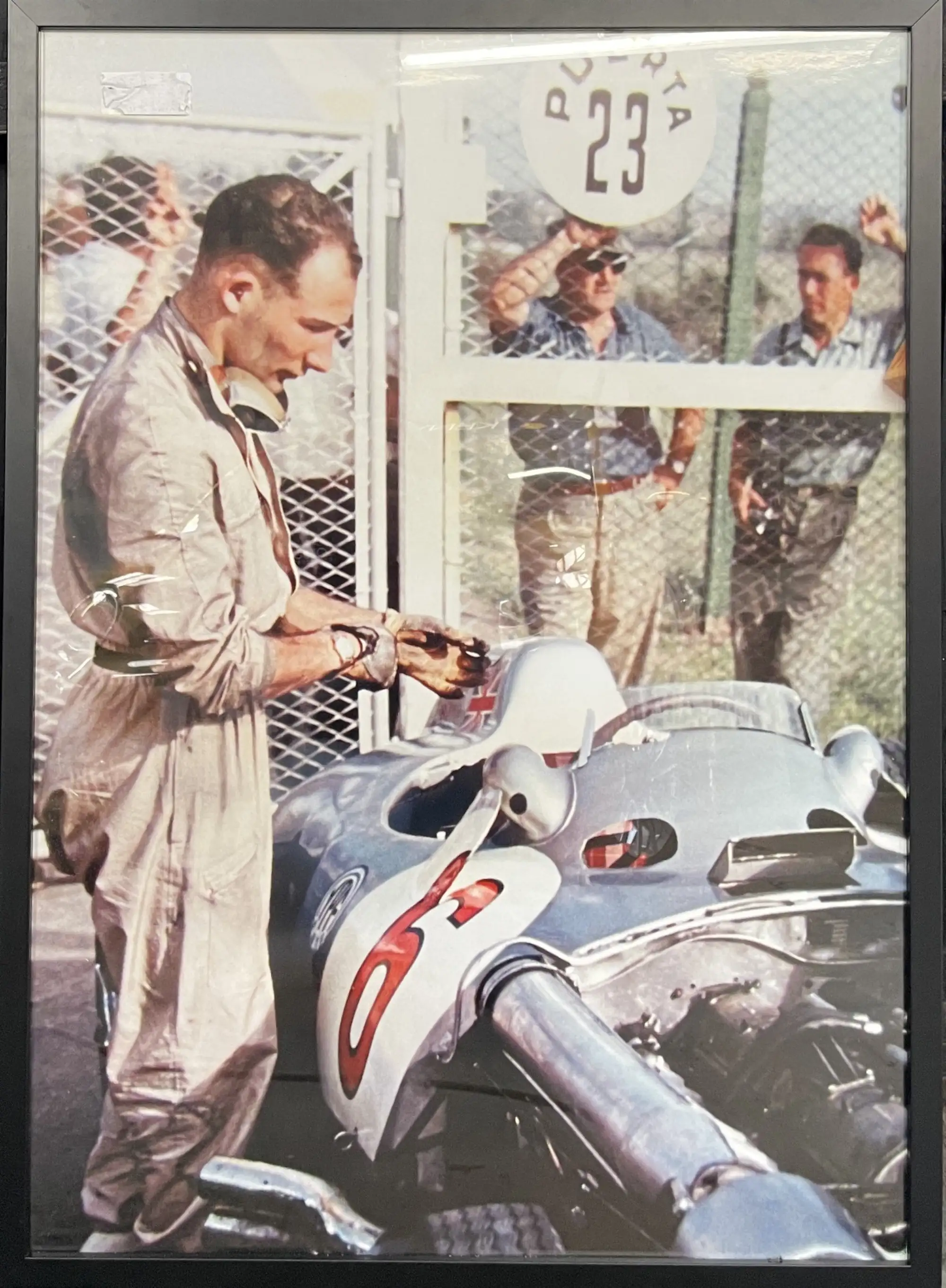 Large Colour Photographic Image of Stiring Moss in the Pits -For Sale