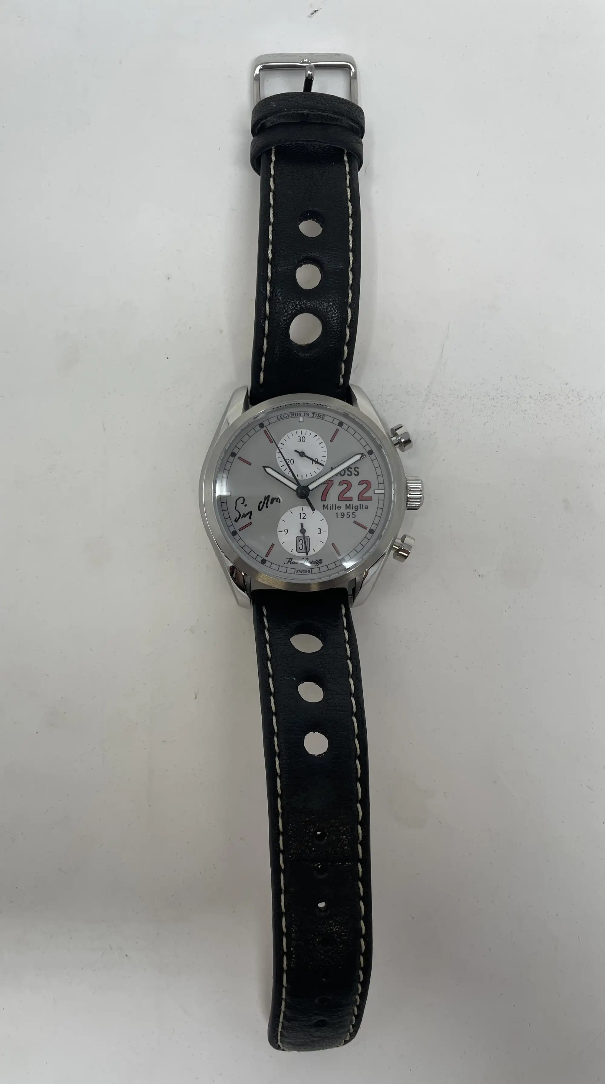 Stirling Moss 722 Chronograph Mille Miglia Mercedes Hand-Sig-Sold