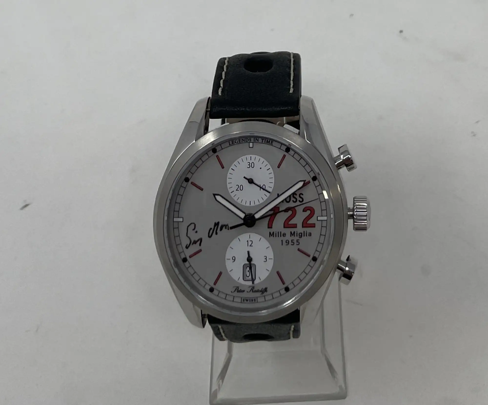 Stirling Moss 722 Chronograph Mille Miglia Mercedes Hand-Sig-Sold