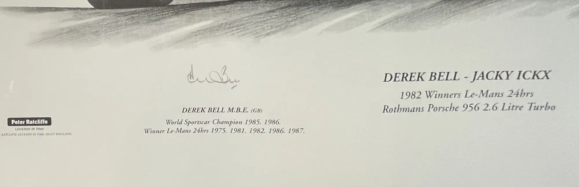 Porsche 956 Le Mans Victory 1982-Sold