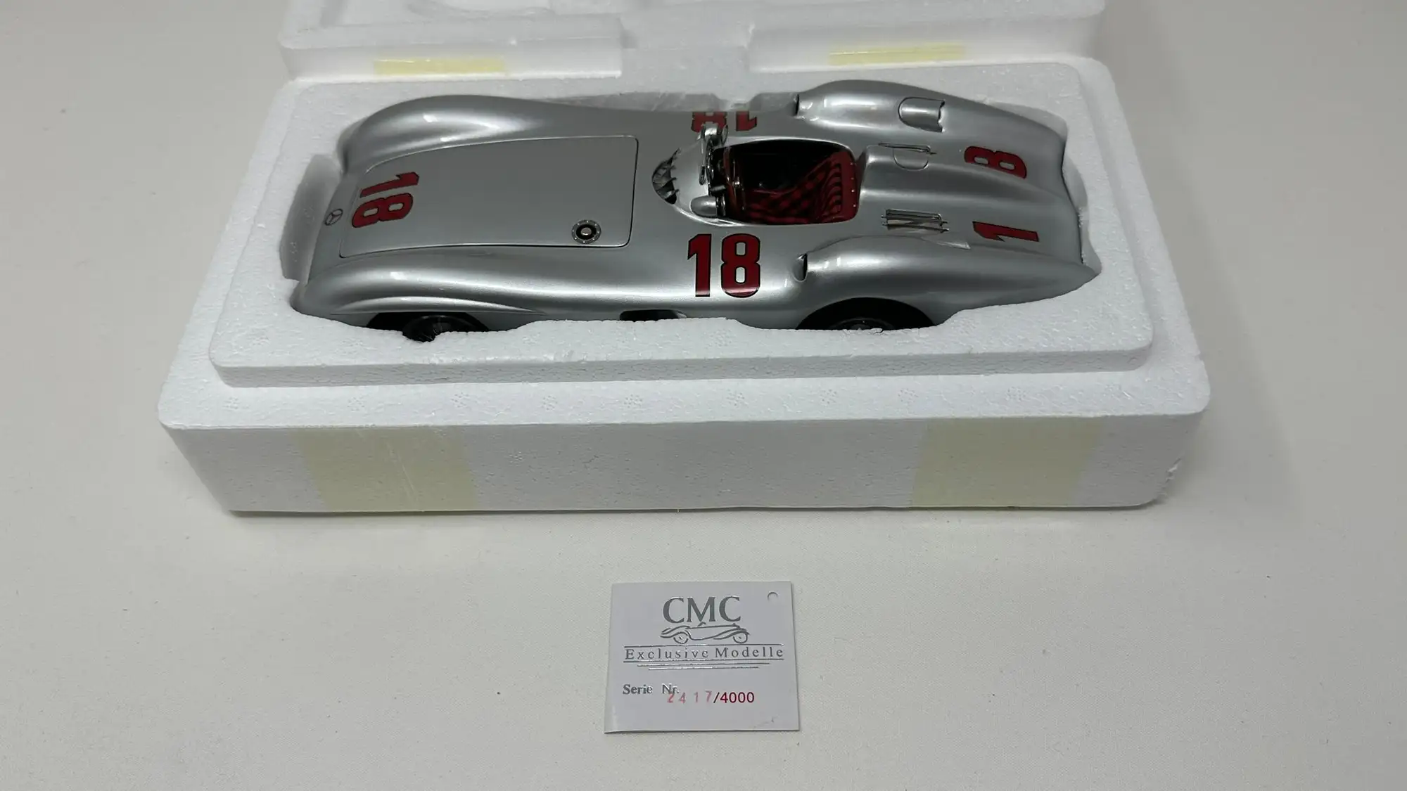 CMC Quality Model of Fangio's Grand Prix-Winning Mercedes-Be-Sold