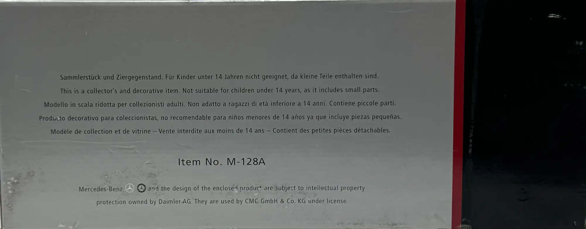 CMC Quality Model of Fangio's Grand Prix-Winning Mercedes-Be-Sold