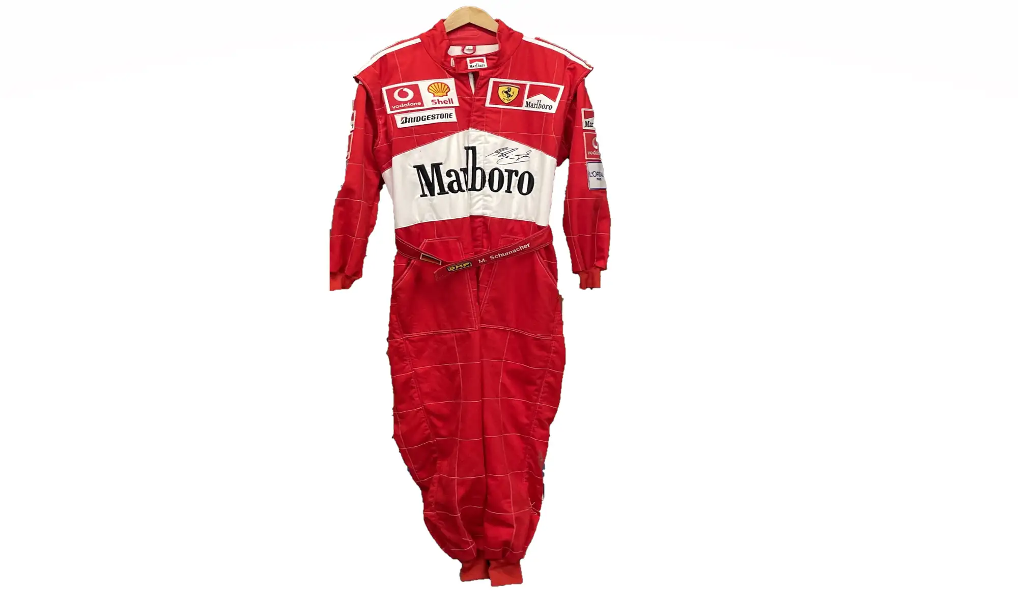 A Quality Reproduction of Michael Schumacher's Ferrari Racin-For Sale