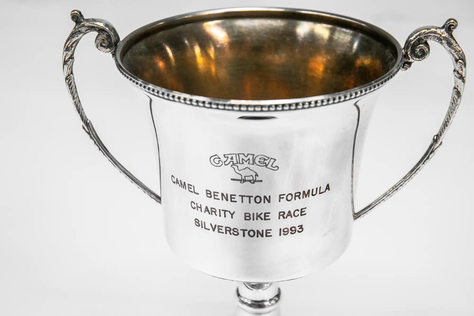 Silver Hallmarked Trophy Signed by Michael Schumacher-Sold