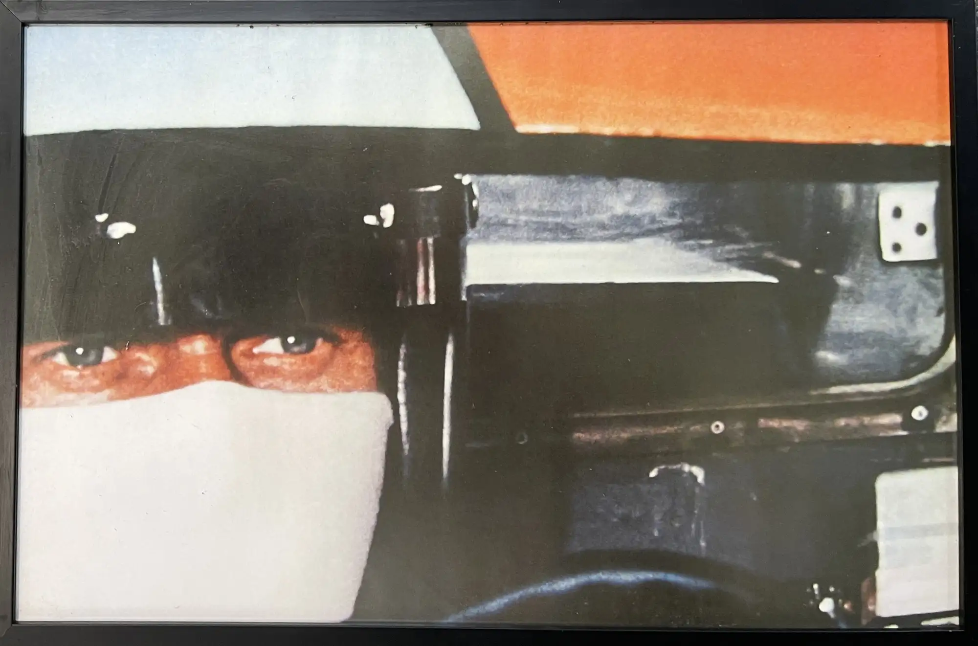 Steve McQueen Cockpit Large Close-Up Photographic Image-Sold