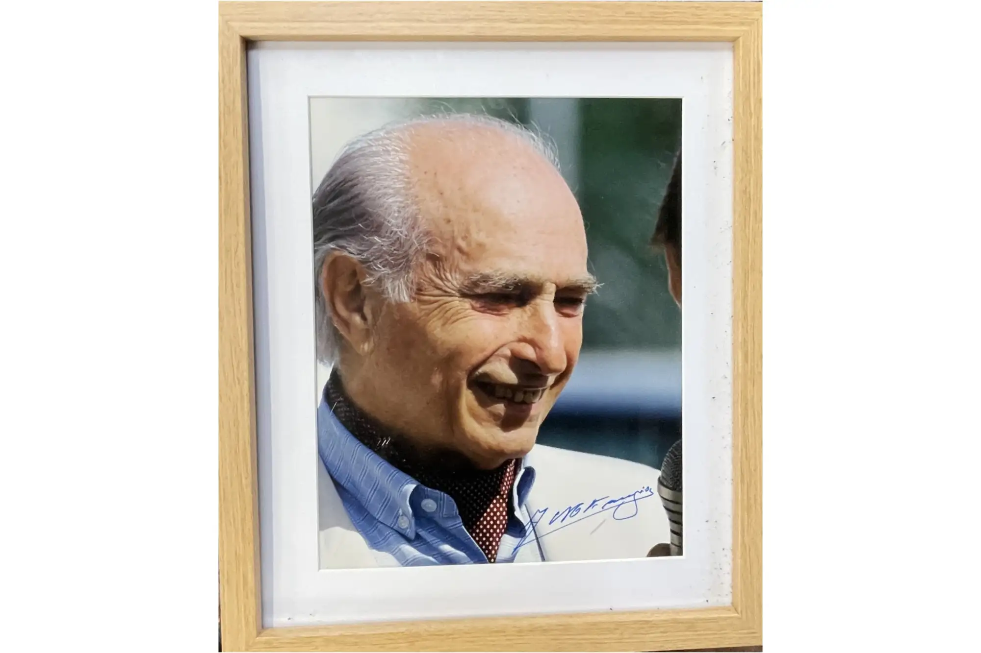 Juan Manuel Fangio Photograph-For Sale