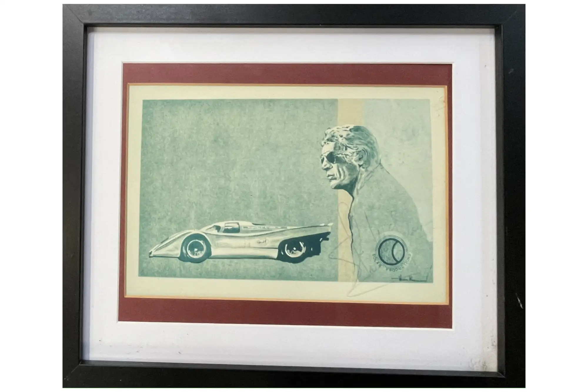 Steve McQueen-Signed Promotional Artwork -Sold