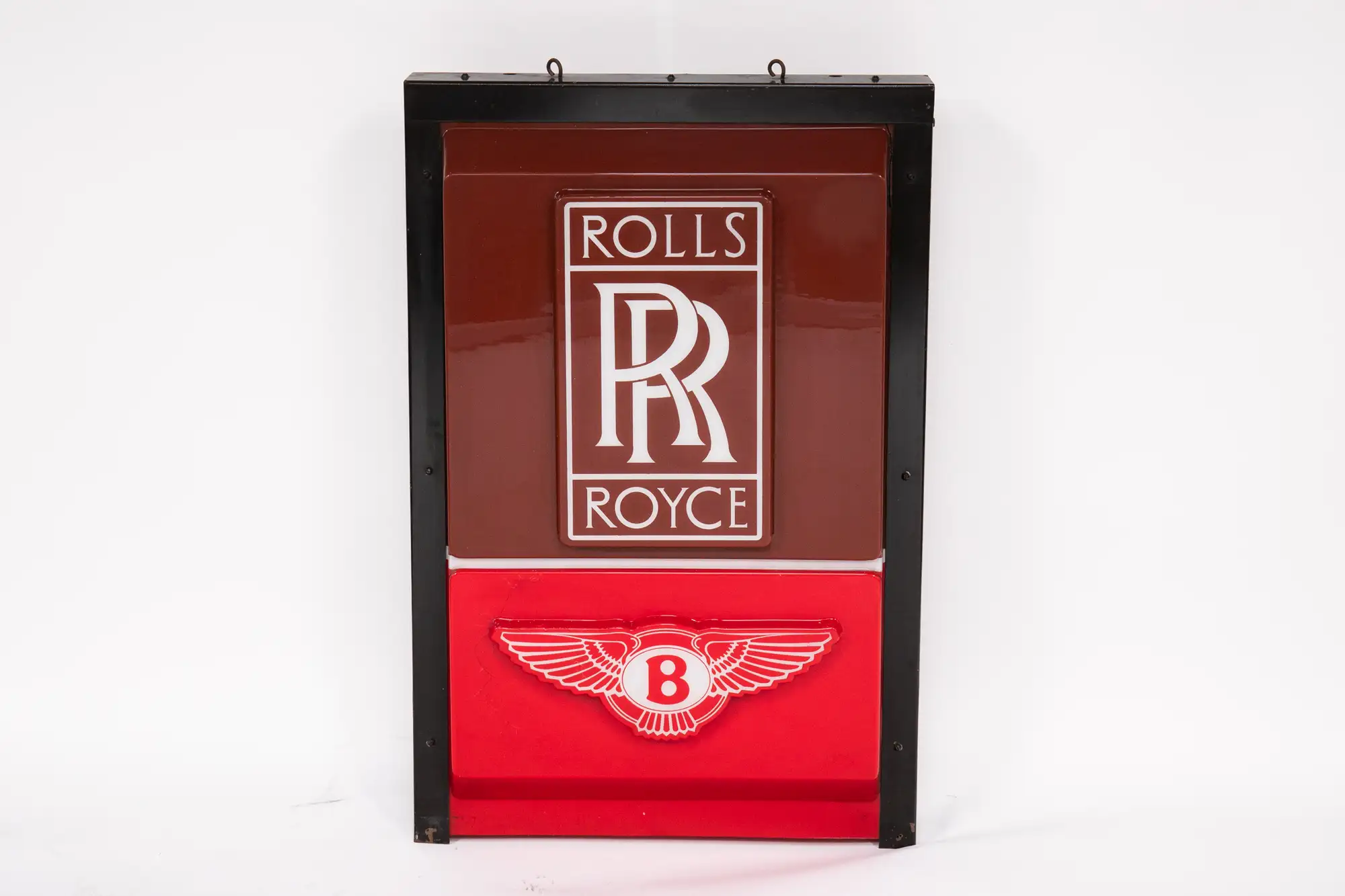 Very Large Illuminated Original Rolls-Royce Dealership Sign-Sold