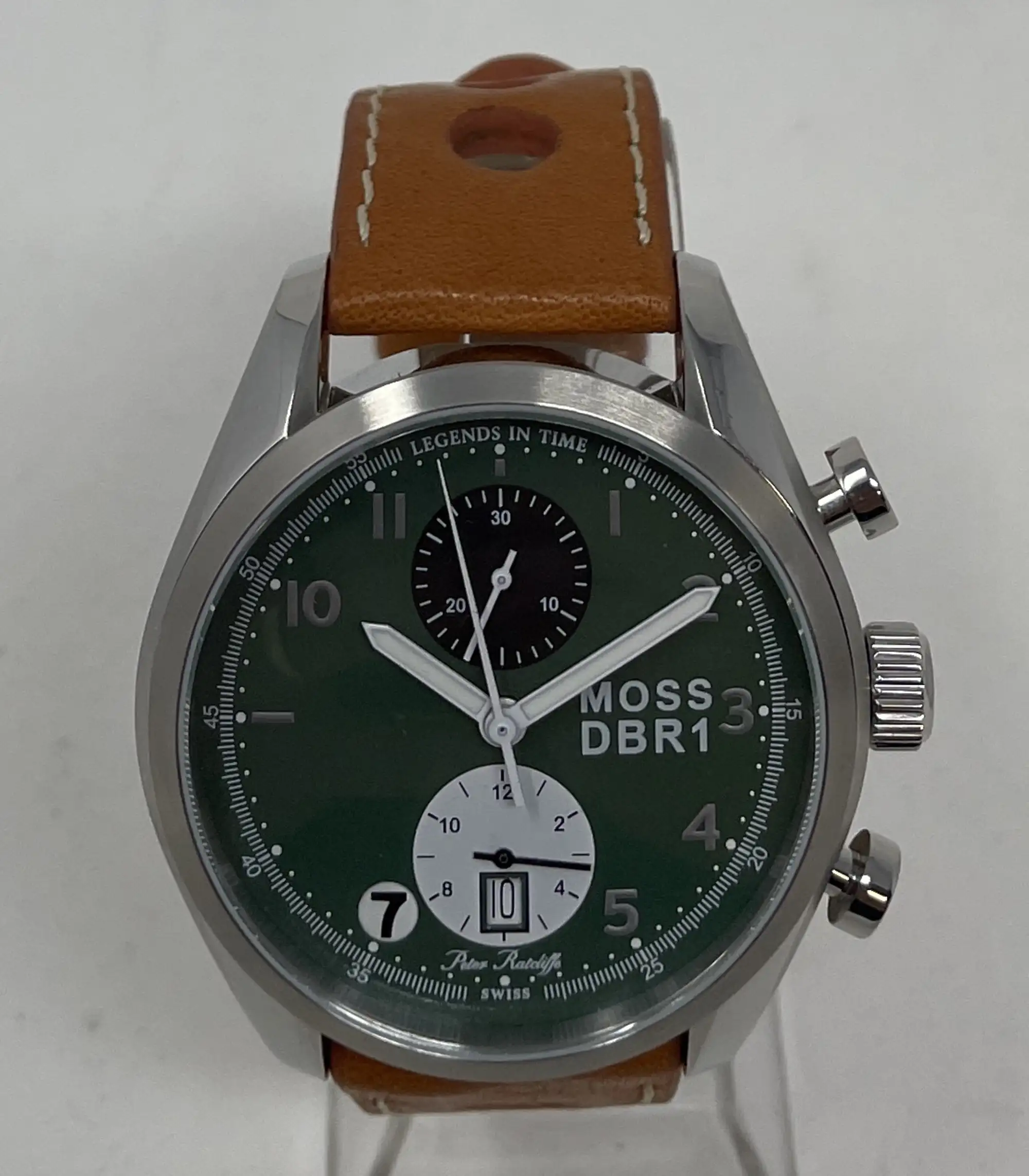 Stirling Moss Aston Martin DBR1 Quality Swiss Chronograph-For Sale