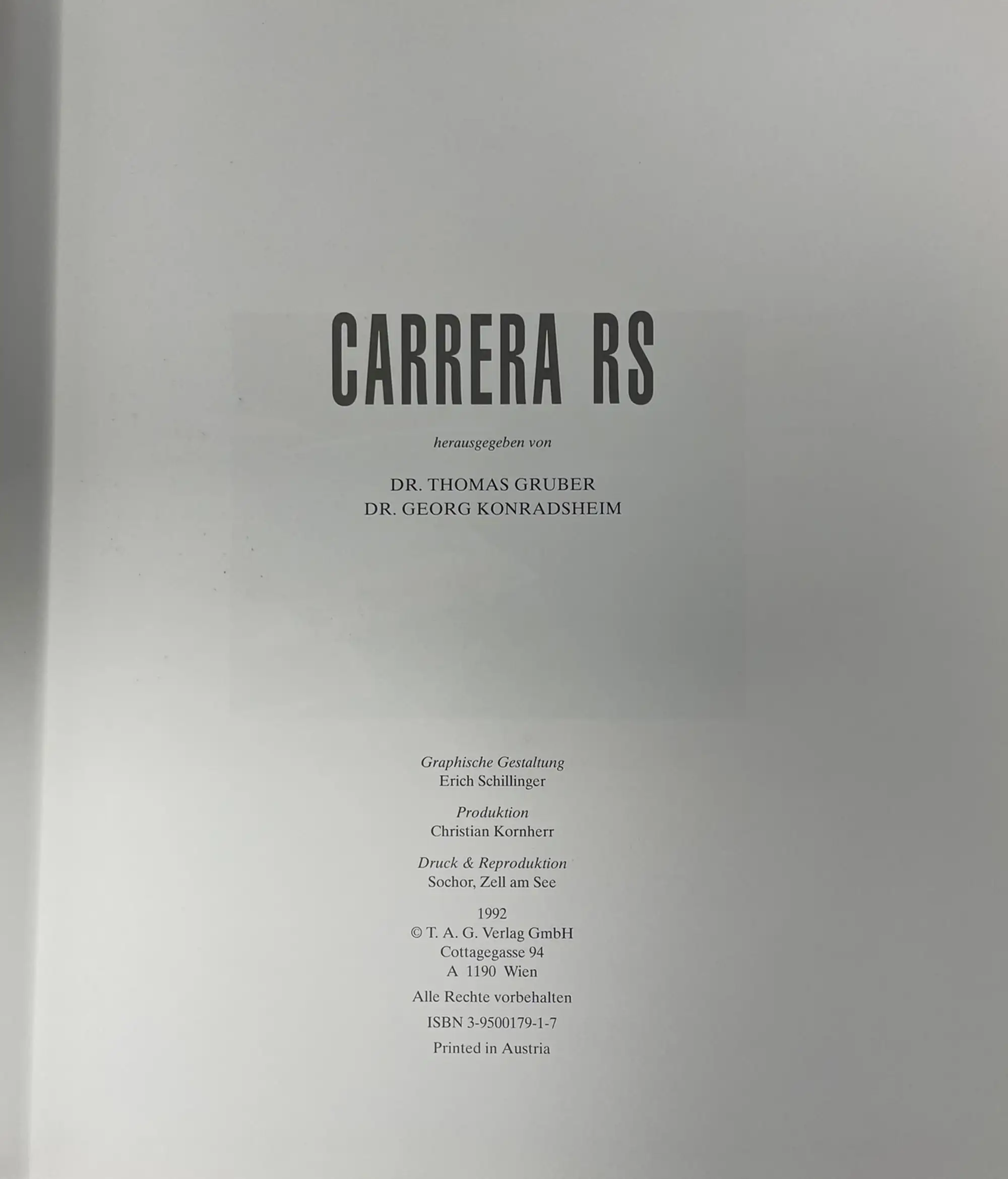 Porsche Carrera RS: The Definitive Guide-Sold
