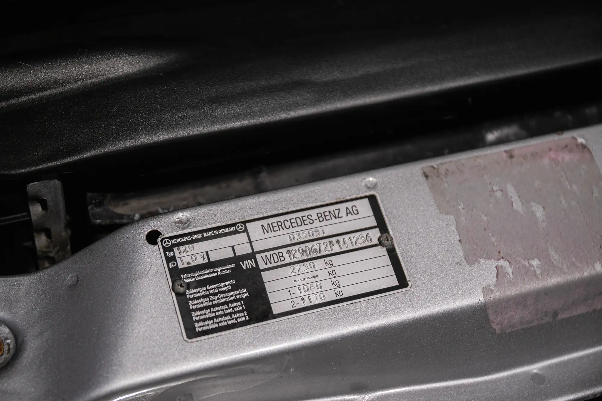 1996 Mercedes-Benz SL500 (R129) Automatic-Sold