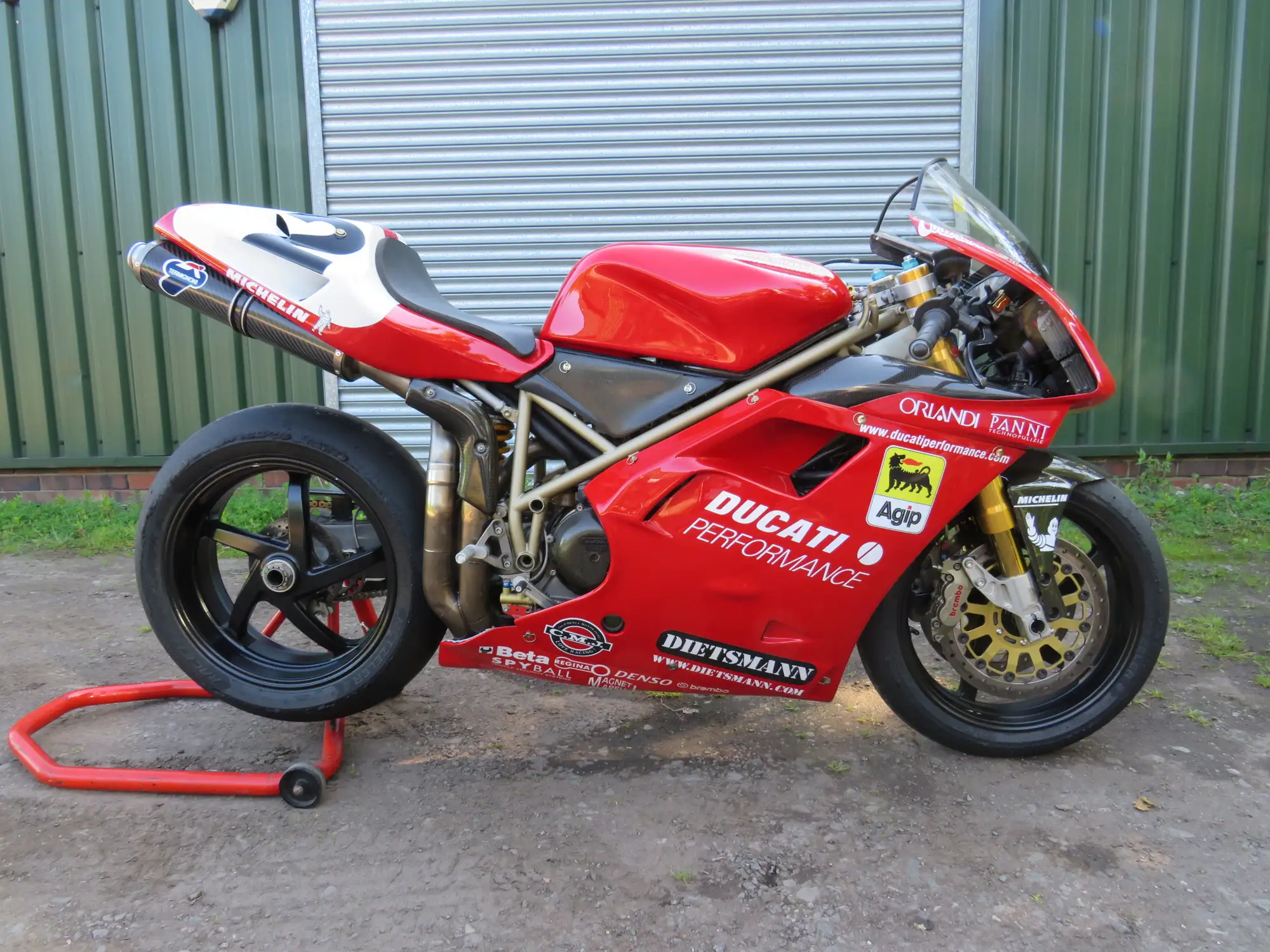 【中古】 一歩、一歩 Iconic Auctioneers | 1996 Ducati 996 Factory Corsa Pete Graves