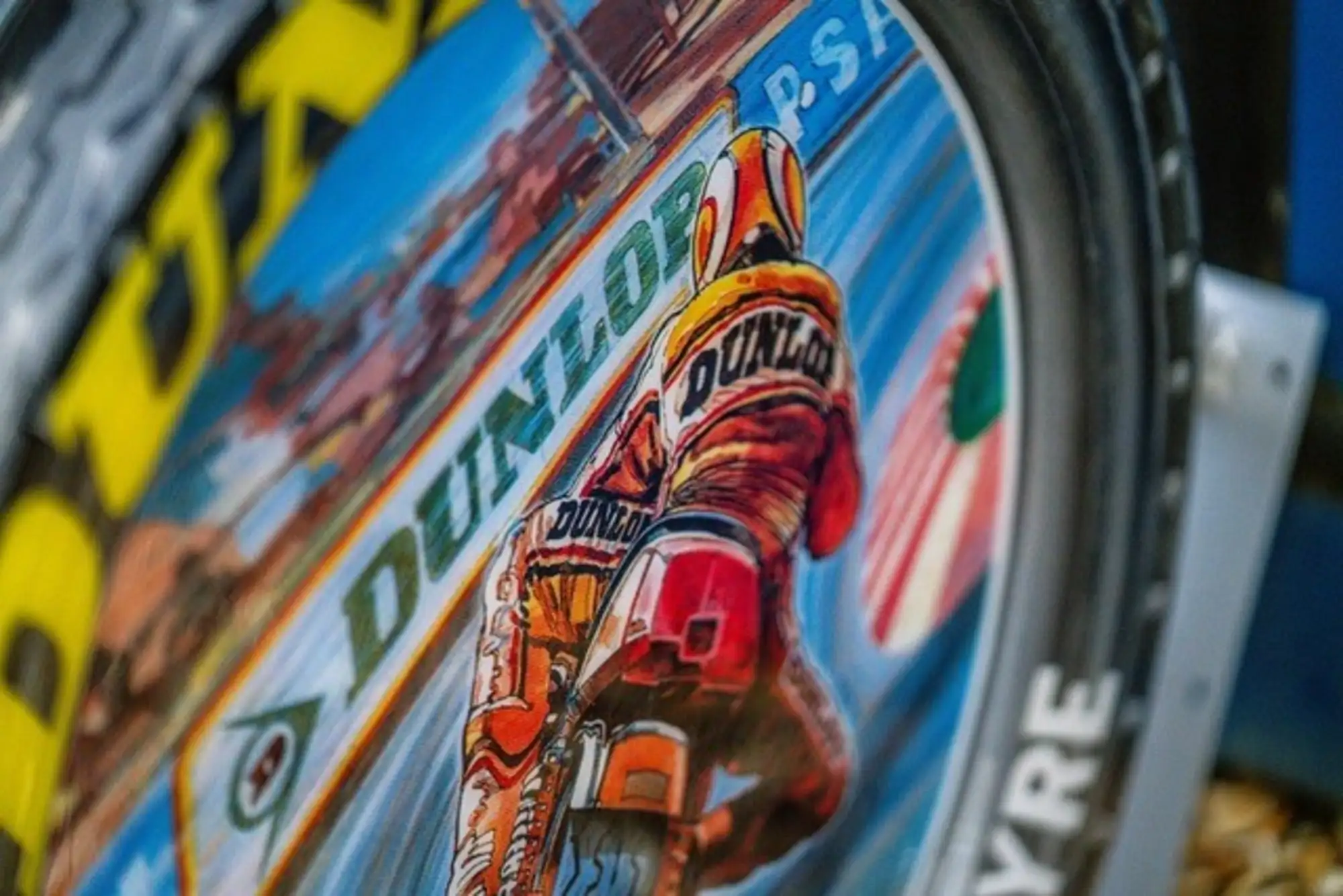 Illuminated Dunlop Sign-Sold