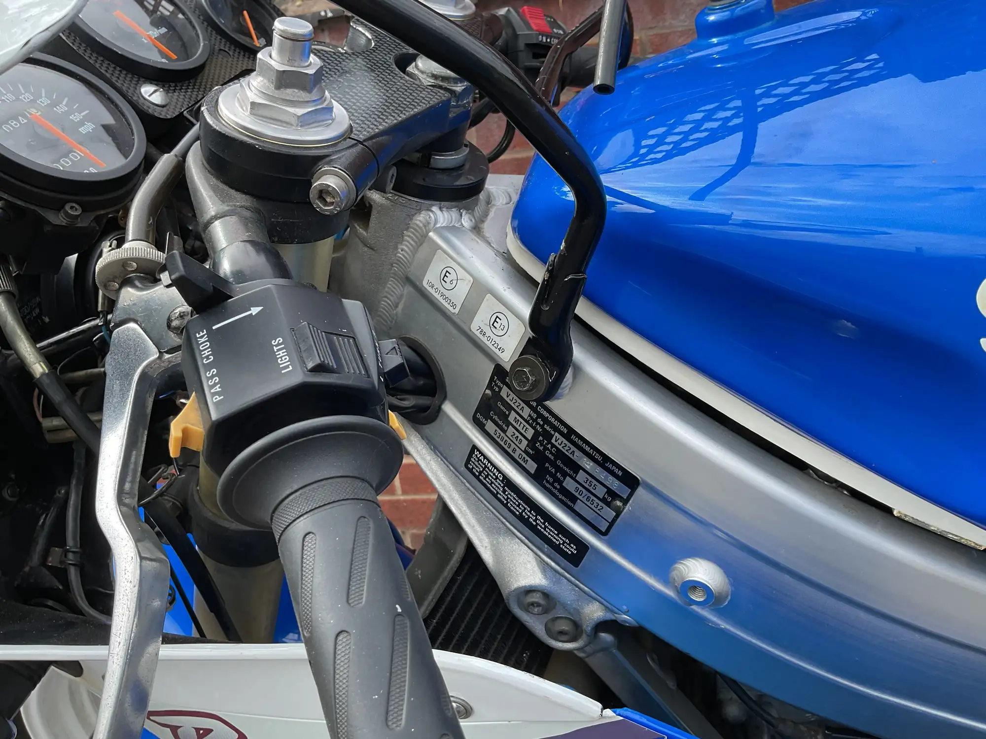 1993 Suzuki RGV250P 249cc-Sold