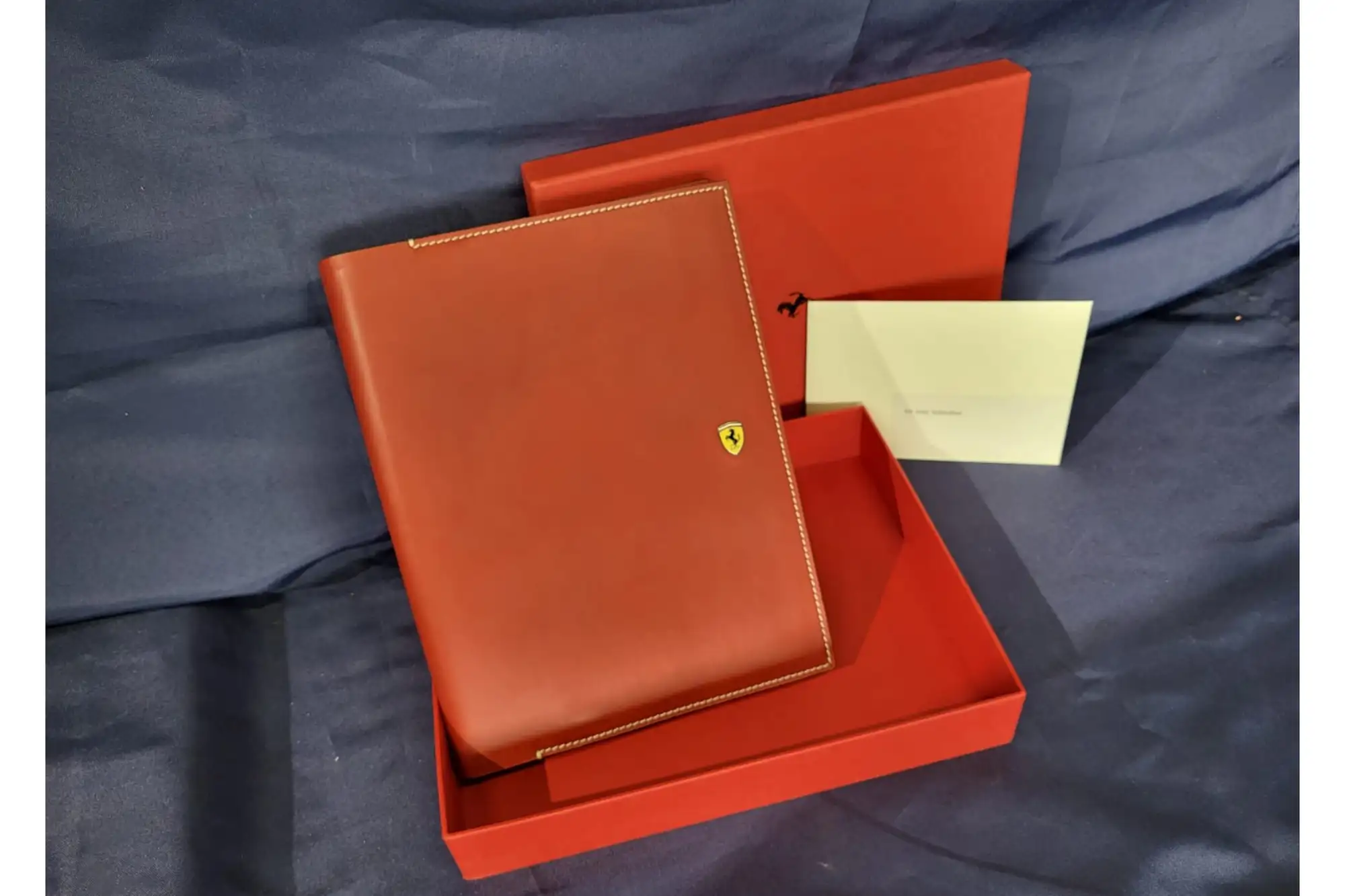 Genuine Leather Ferrari Diary-Sold