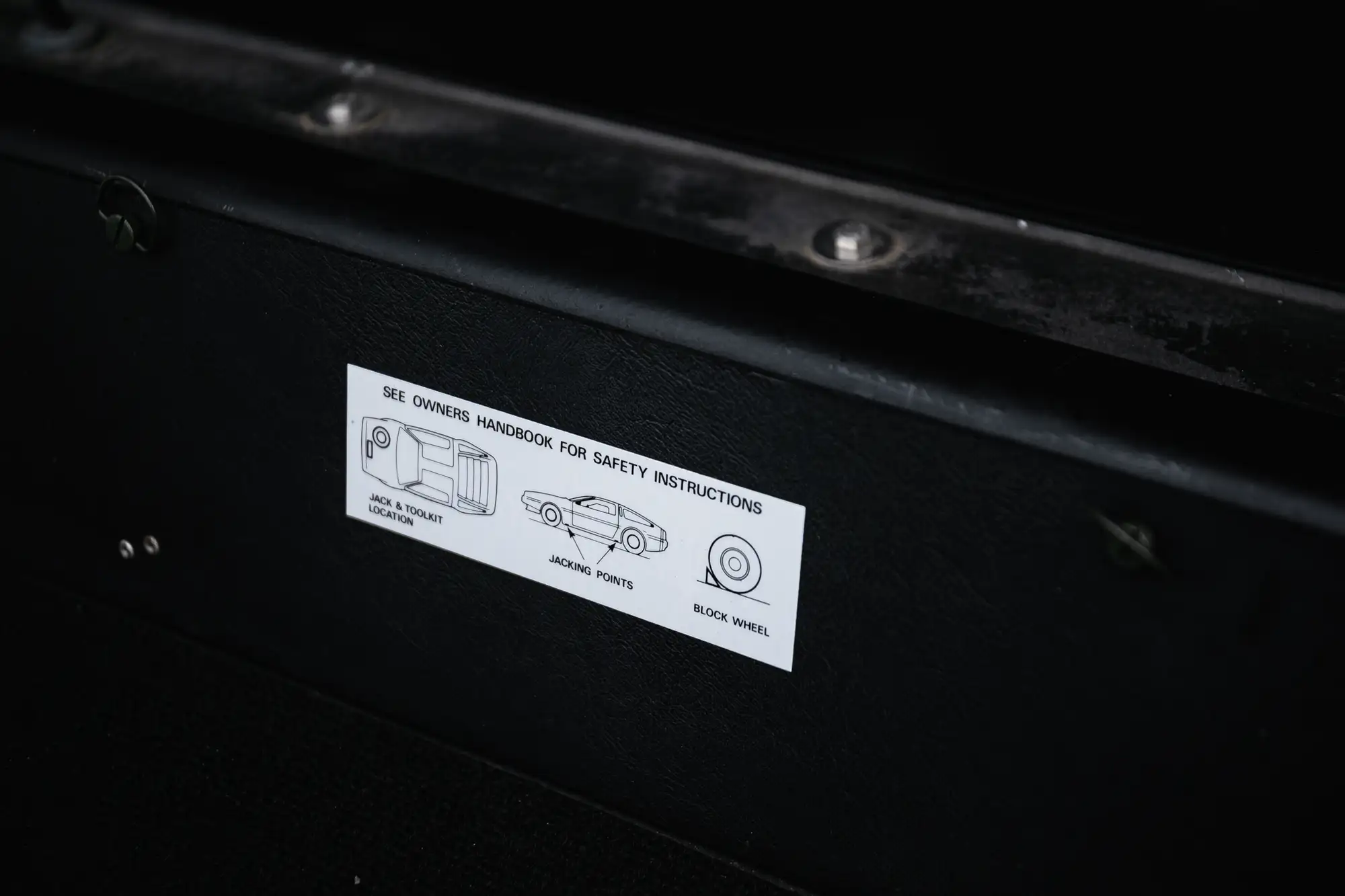 1983 DeLorean DMC-12 - Manual-Sold